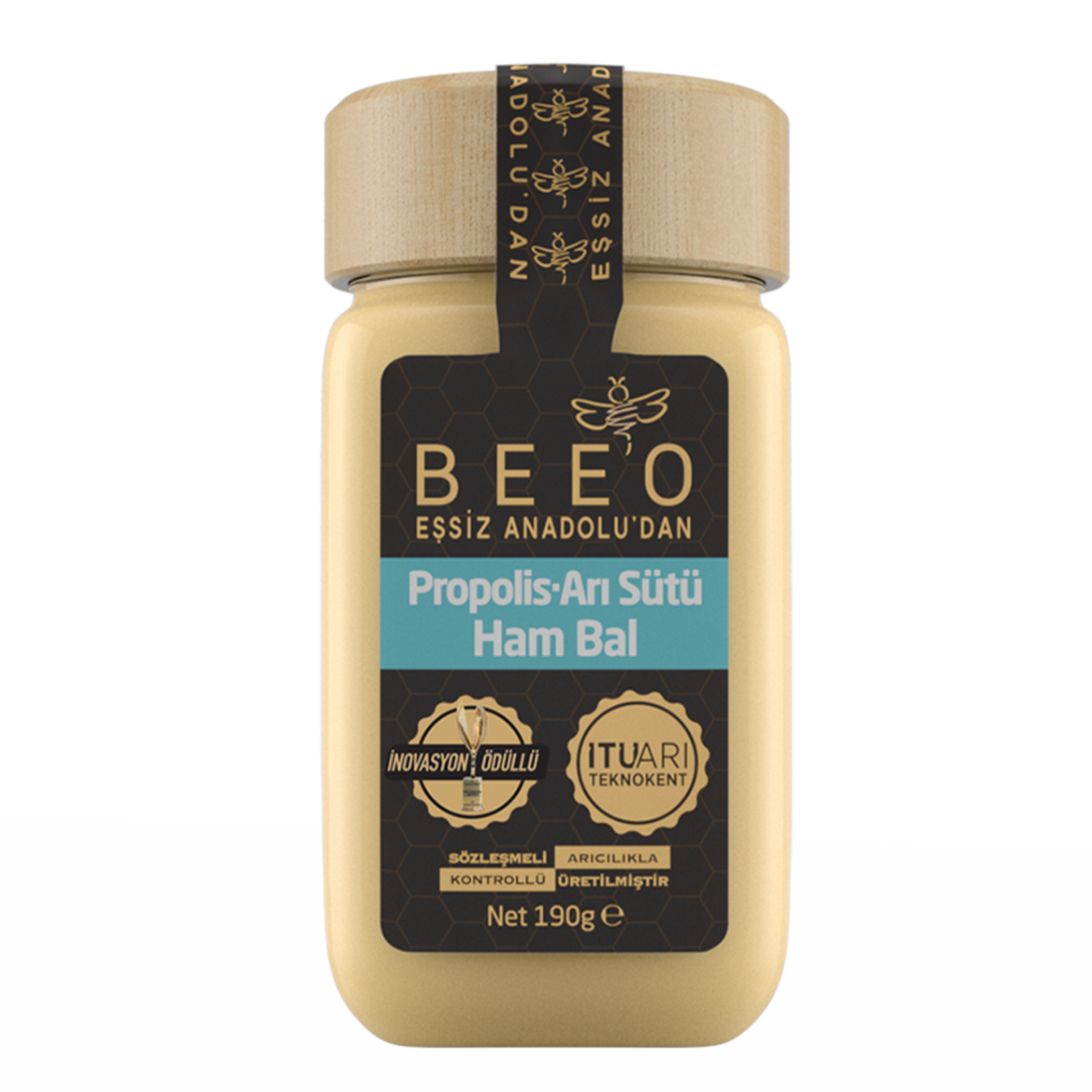 Beeo 190 G Propolis Arı Sütü Ham Bal Karışımı