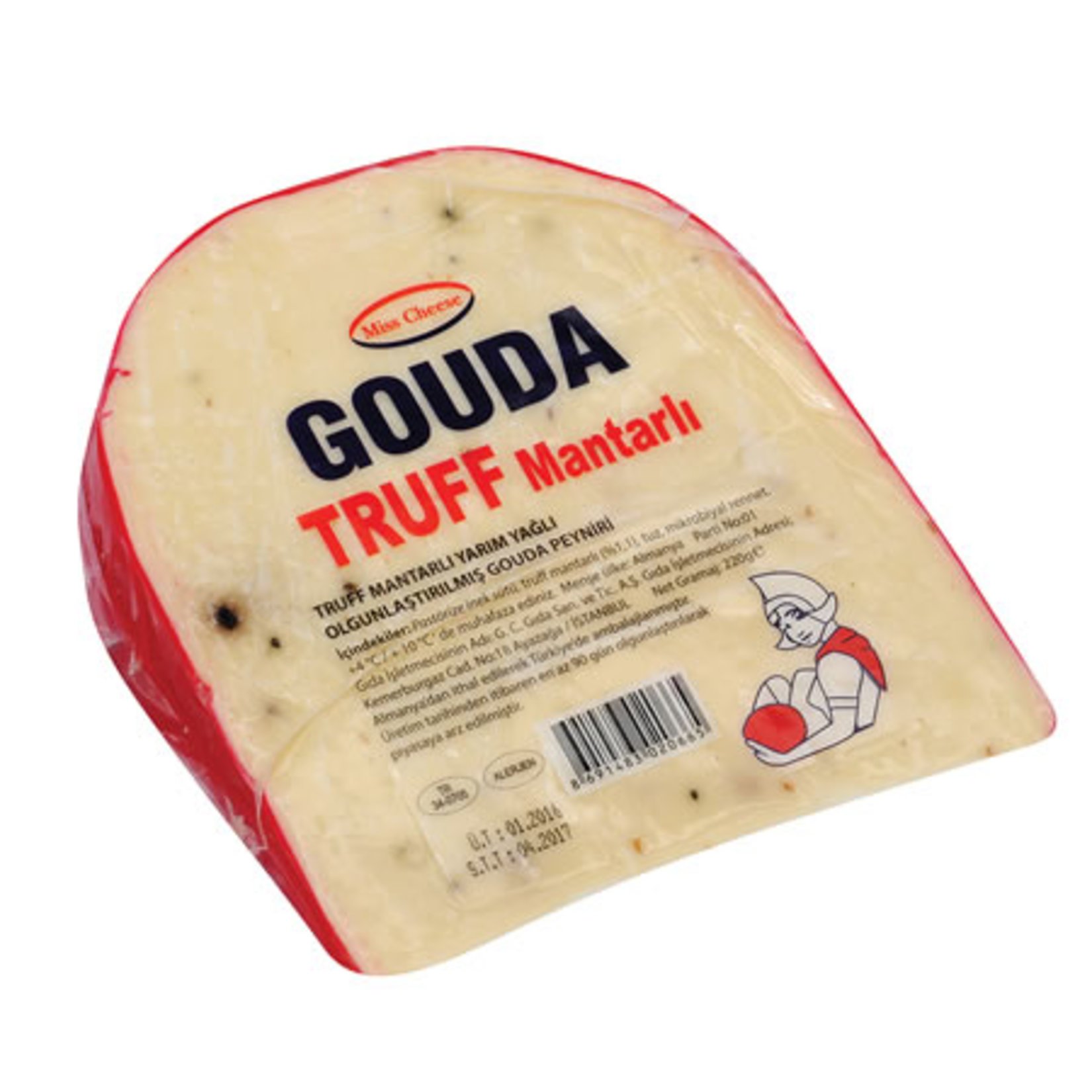 Trakya Çiftliği Gouda Truff Yarım Yağlı Taze Peynir 220 G