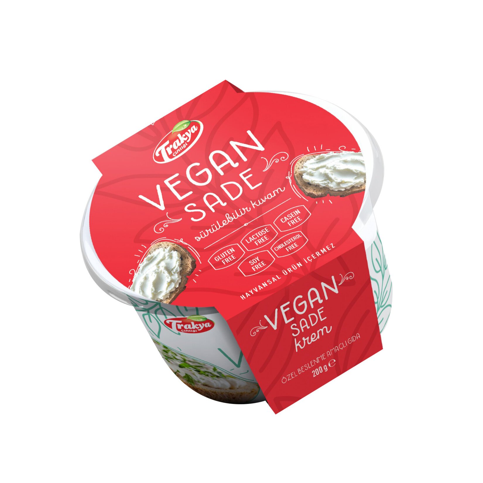 Trakya Çiftliği Vegan Krem Sade 200 G