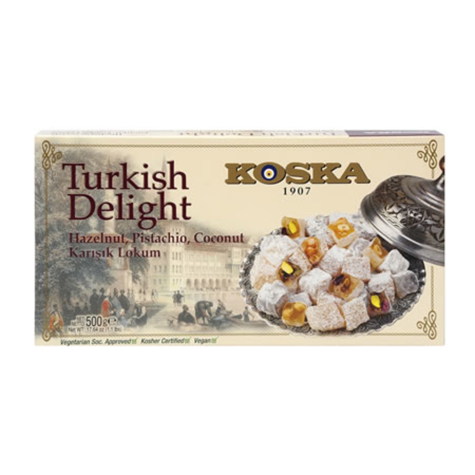 Koska Karışık Çerezli Lokum 500 G