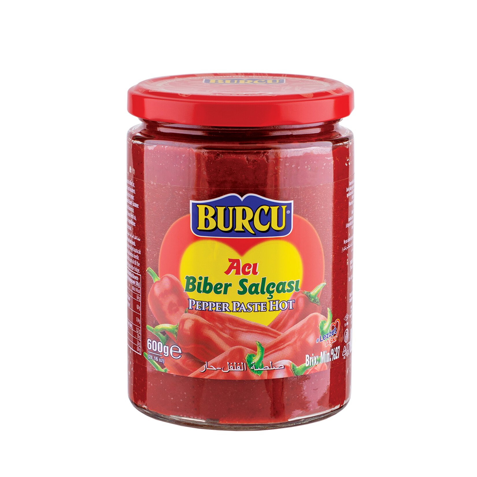 Burcu Acı Biber Salçası 600 Gr