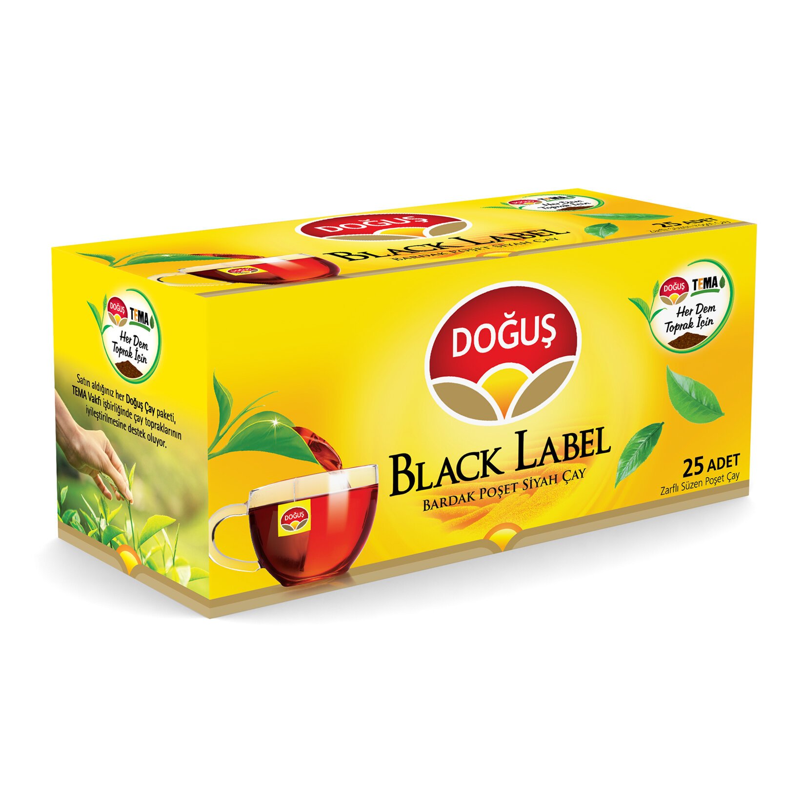 Doğuş Black Label Bardak Poşet Çay 25Li