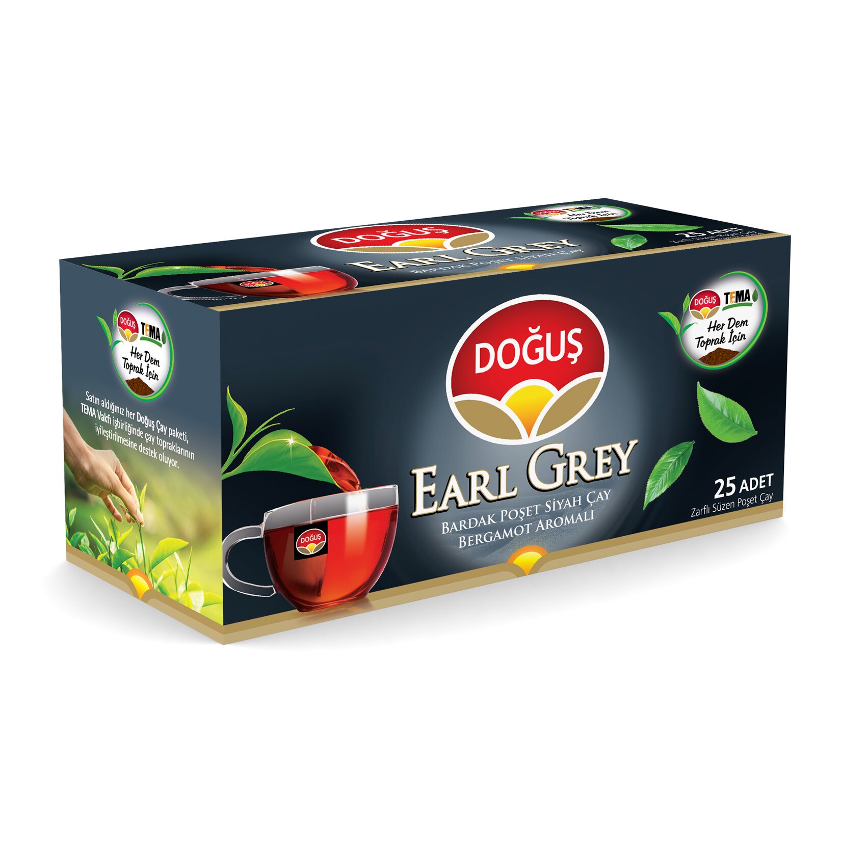 Doğuş Earl Grey Bardak Poşet Çay 25Li 50 Gr