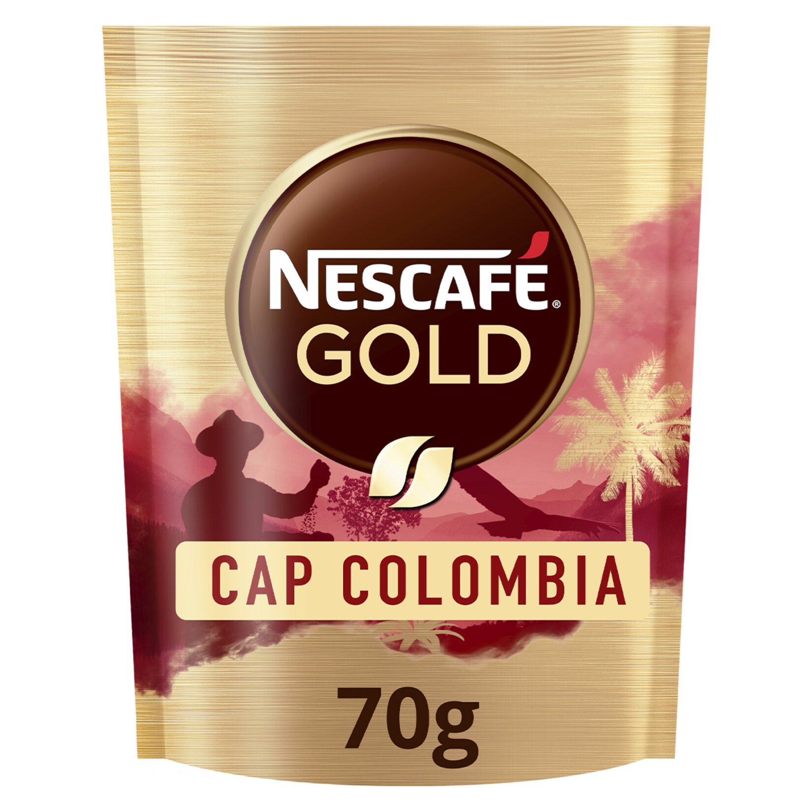 Nescafé Gold Cap Colombia Çözünebilir Kahve 70gr Ekonomik Paket