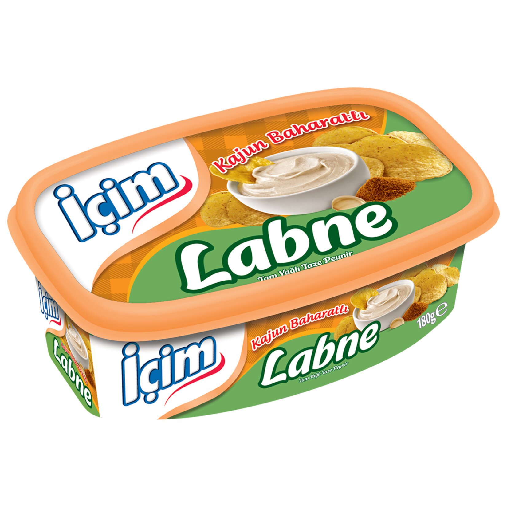 İçim Kajun Baharatlı Labne 180 G