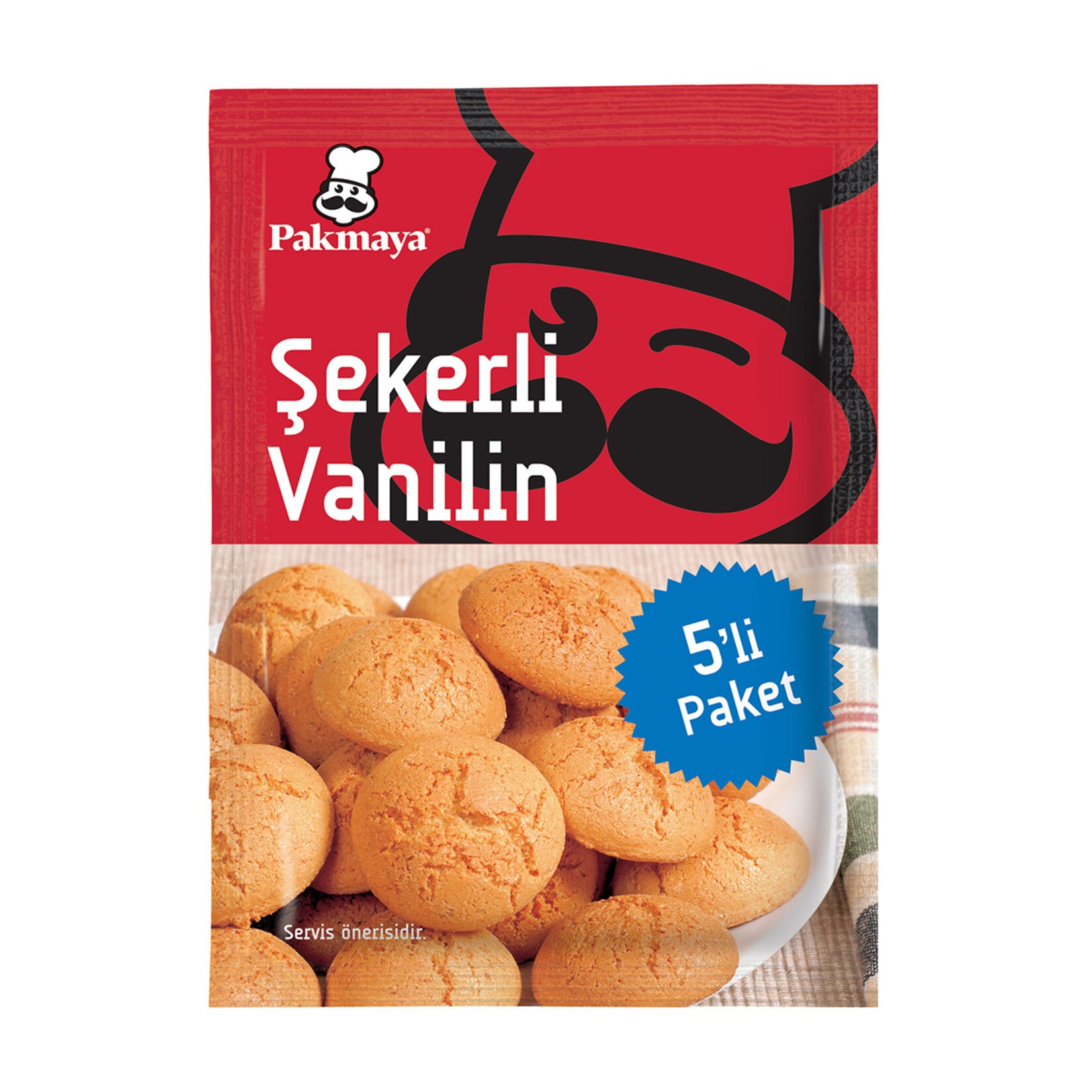 Pakmaya Şekerli Vanilin 5Li 25 Gr