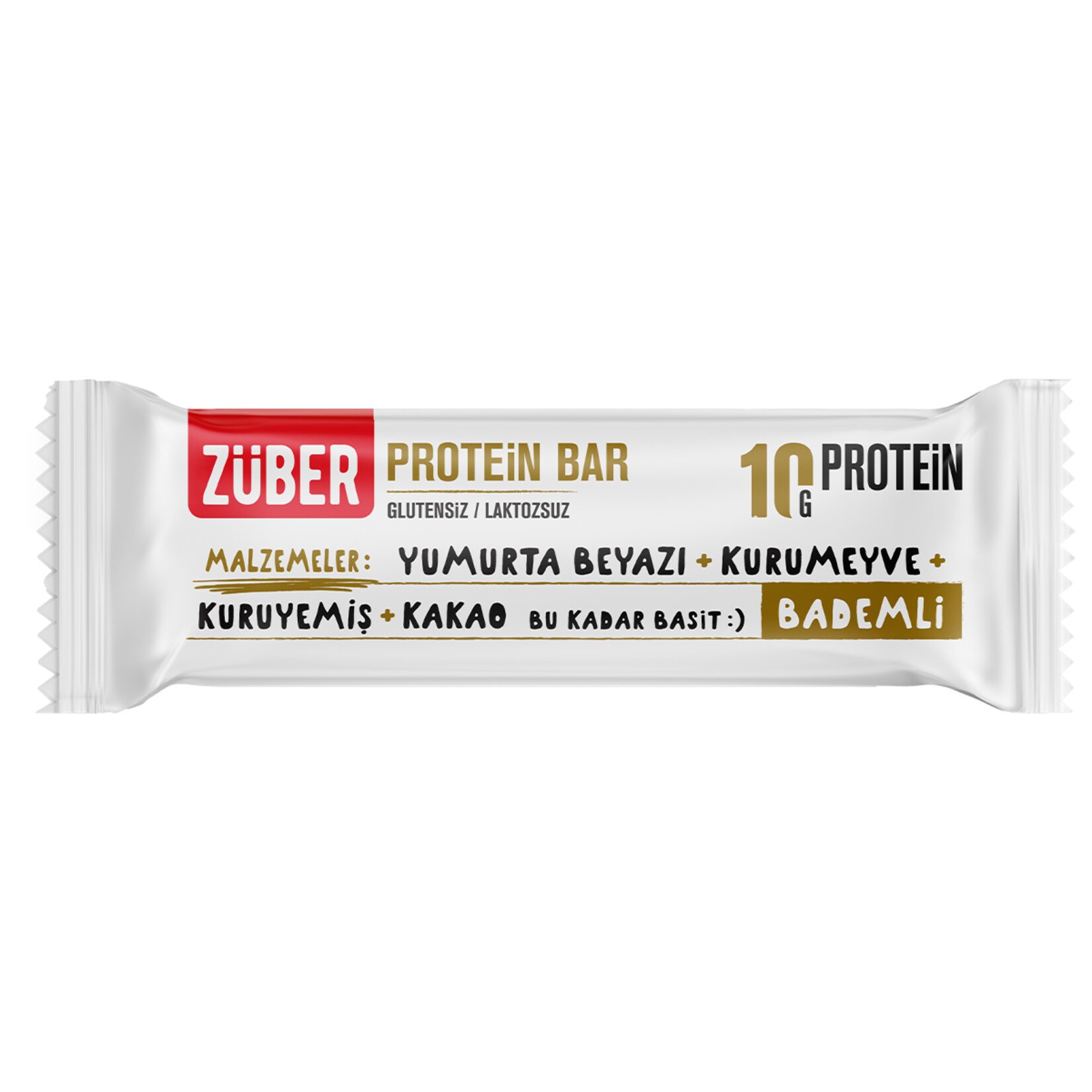 Züber Bademli Glutensiz Protein Bar 40 Gr