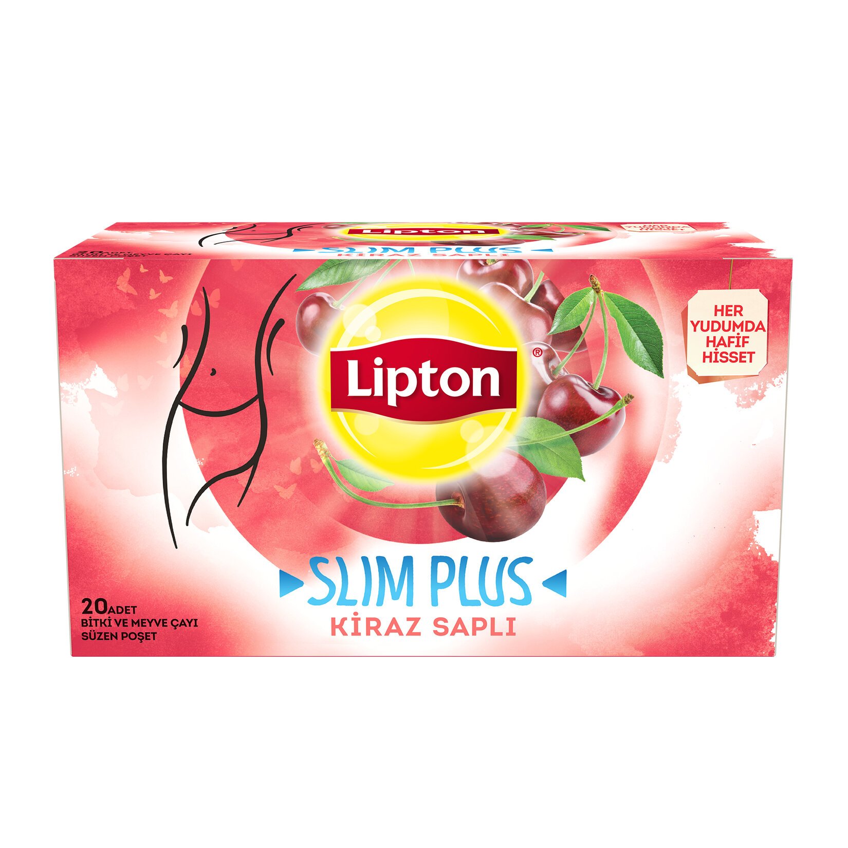 Lipton Slim Plus Kiraz Saplı 20li 36 Gr