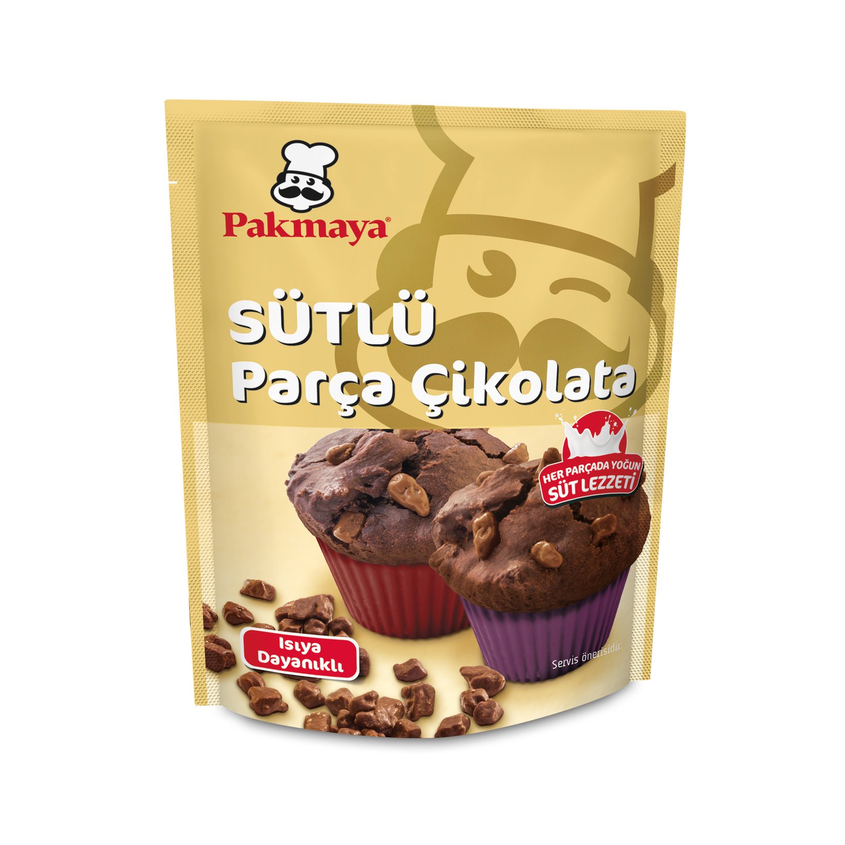 Pakmaya Sütlü Parça Çikolata 70 Gr