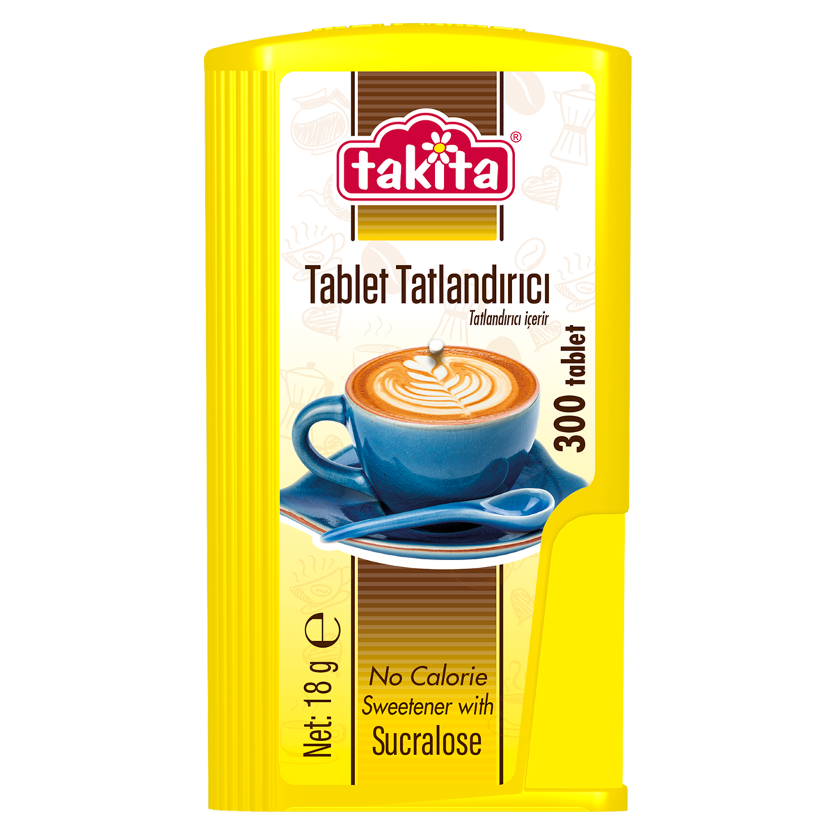 Takita Tablet Tatlandırıcı Sukralozlu 300 Adet