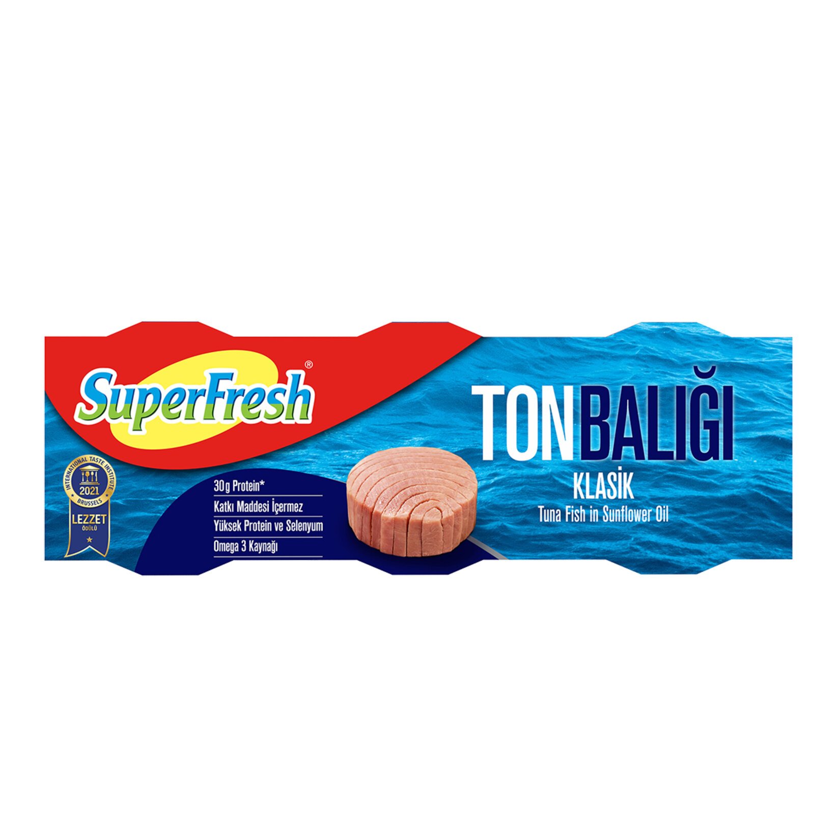 Superfresh Ayçiçek Yağlı Ton Balığı 3X75 Gr