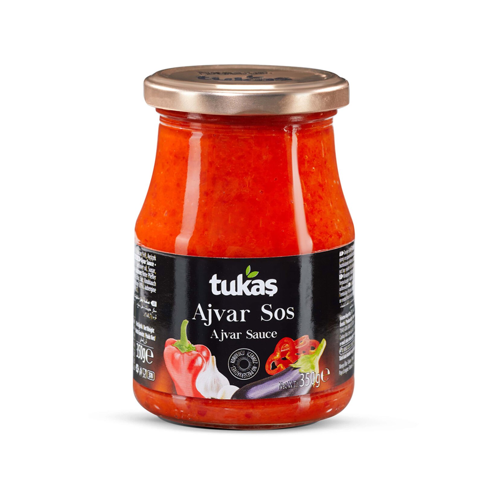 Tukaş Ajvar Sos 350 Gr