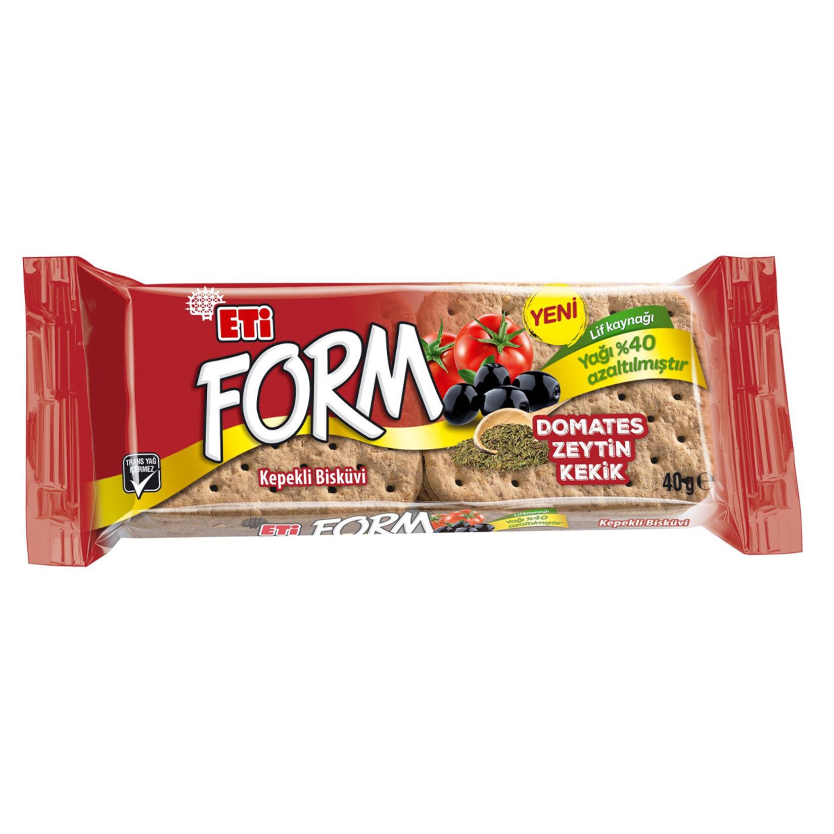 Eti Form Domatesli Zeytinli ve Kekikli Bisküvi 40 gr