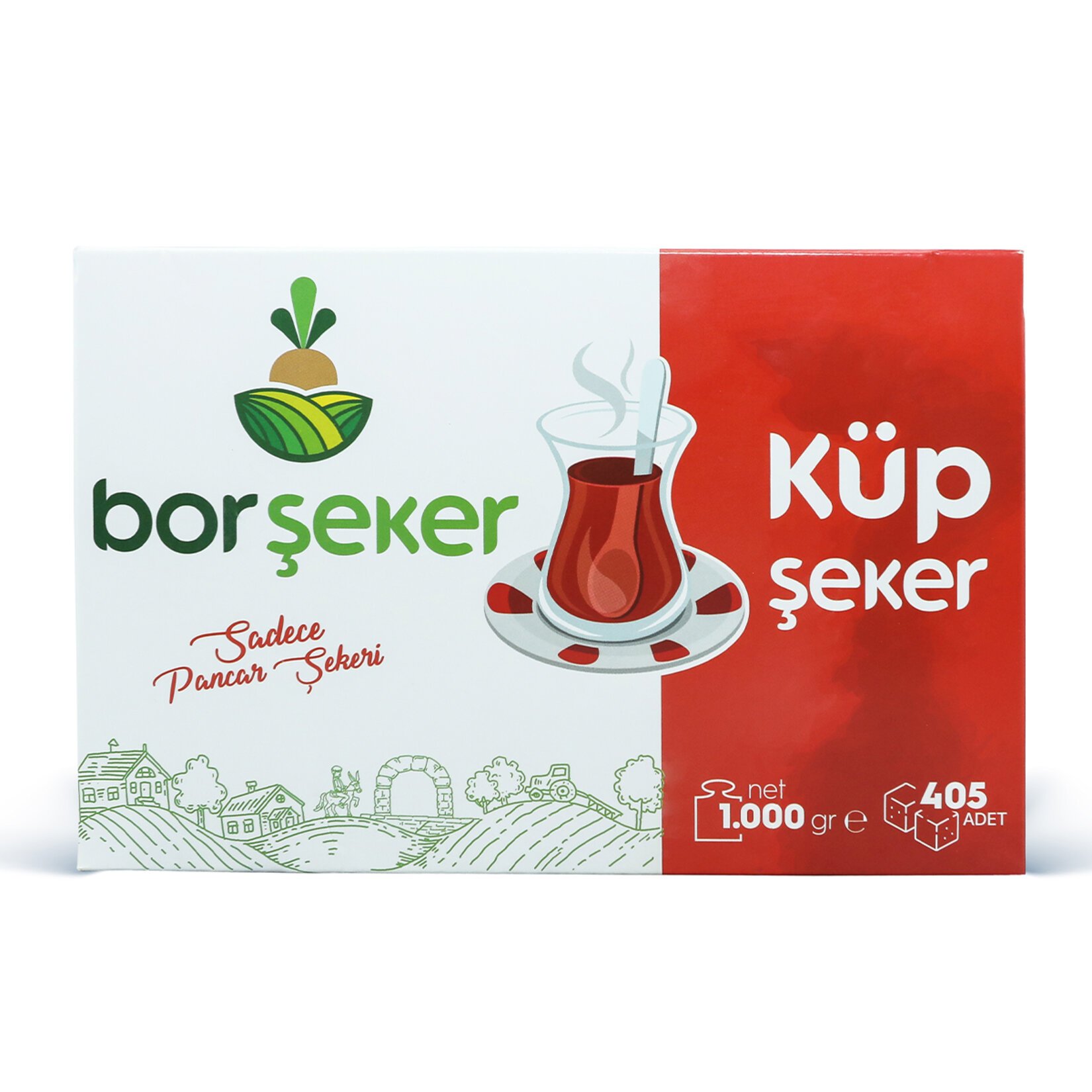 Bor Şeker Küp Şeker 1 Kg