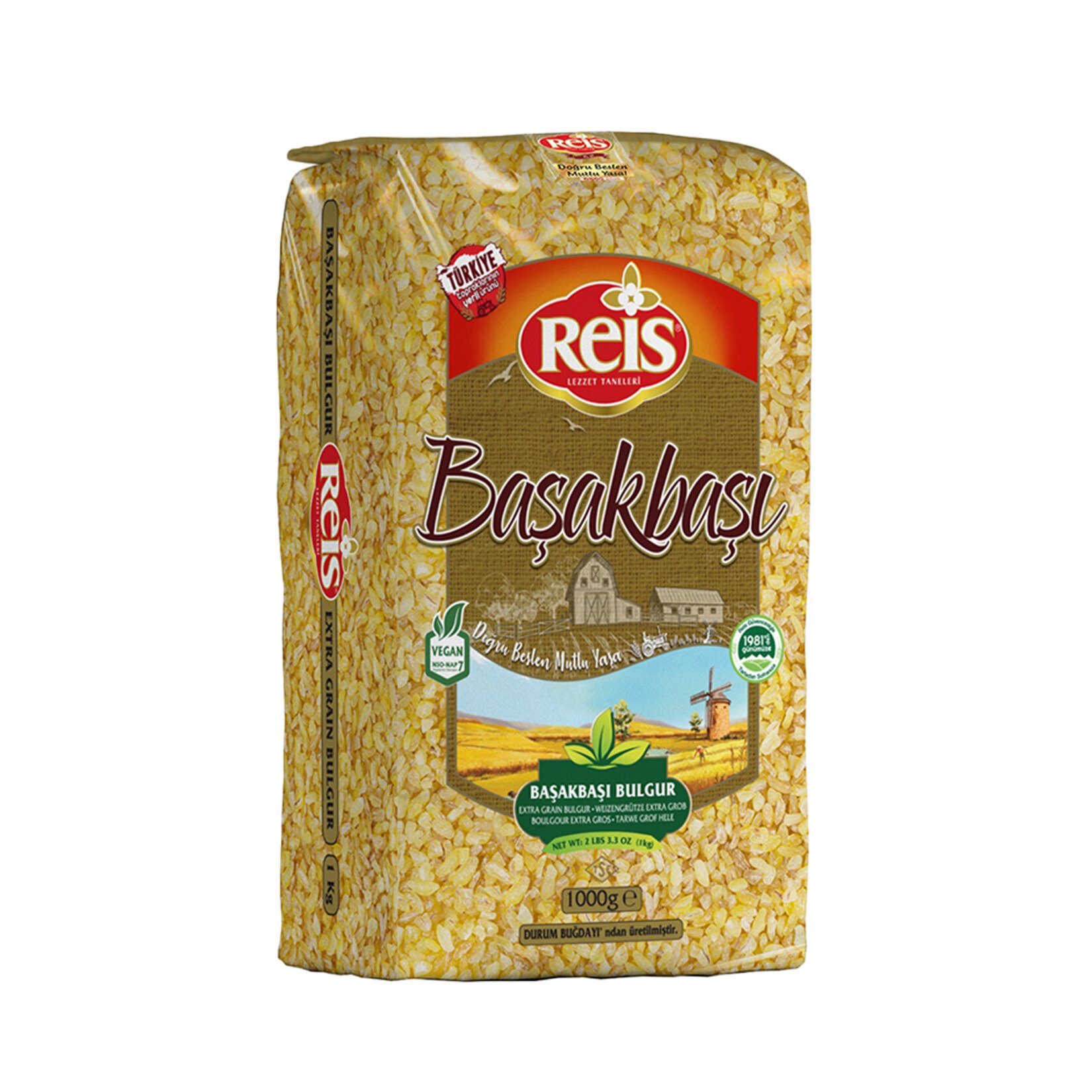 Reis Başakbaşı Bulgur 1 Kg