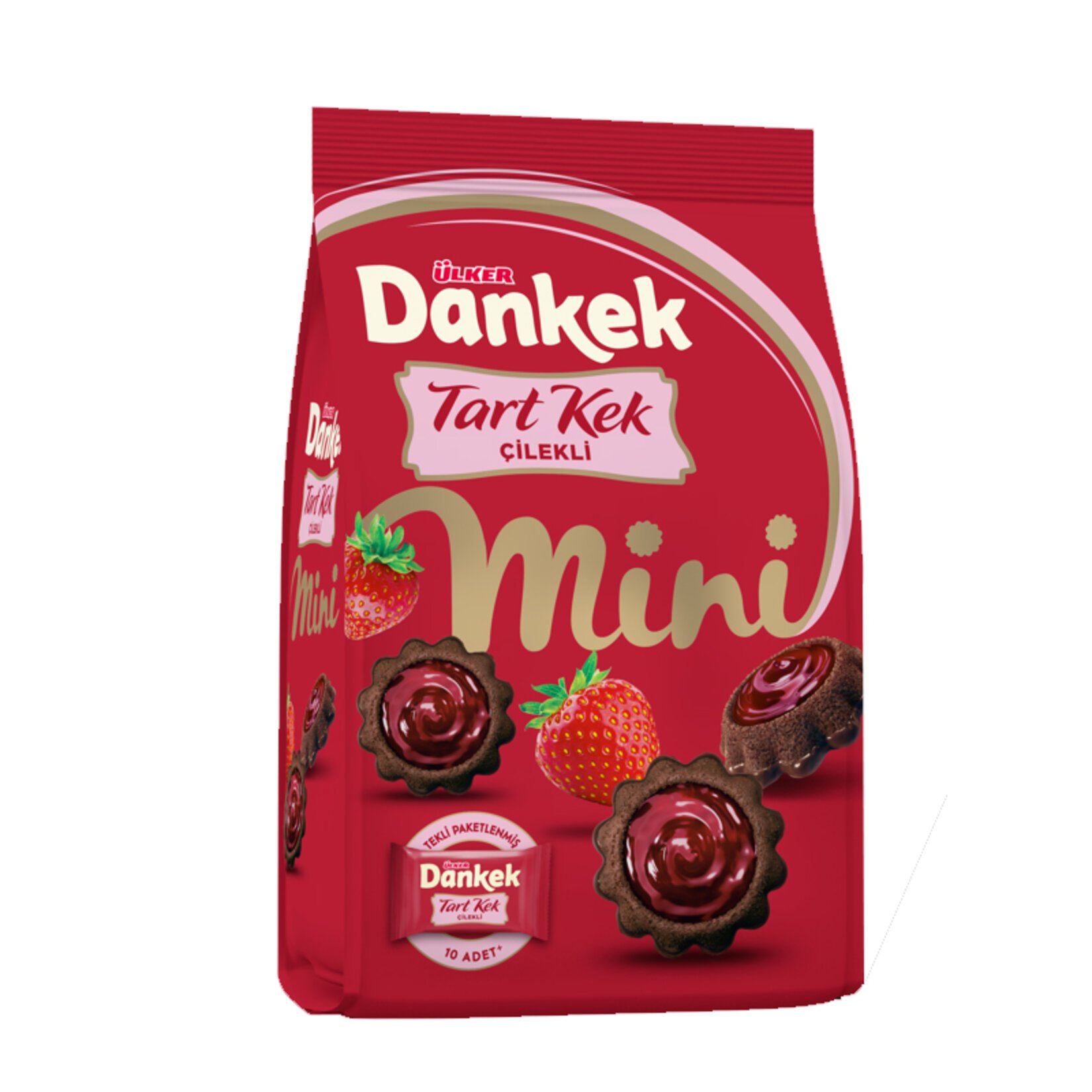 Ülker Dankek Tart Mini Çilekli 150 Gr