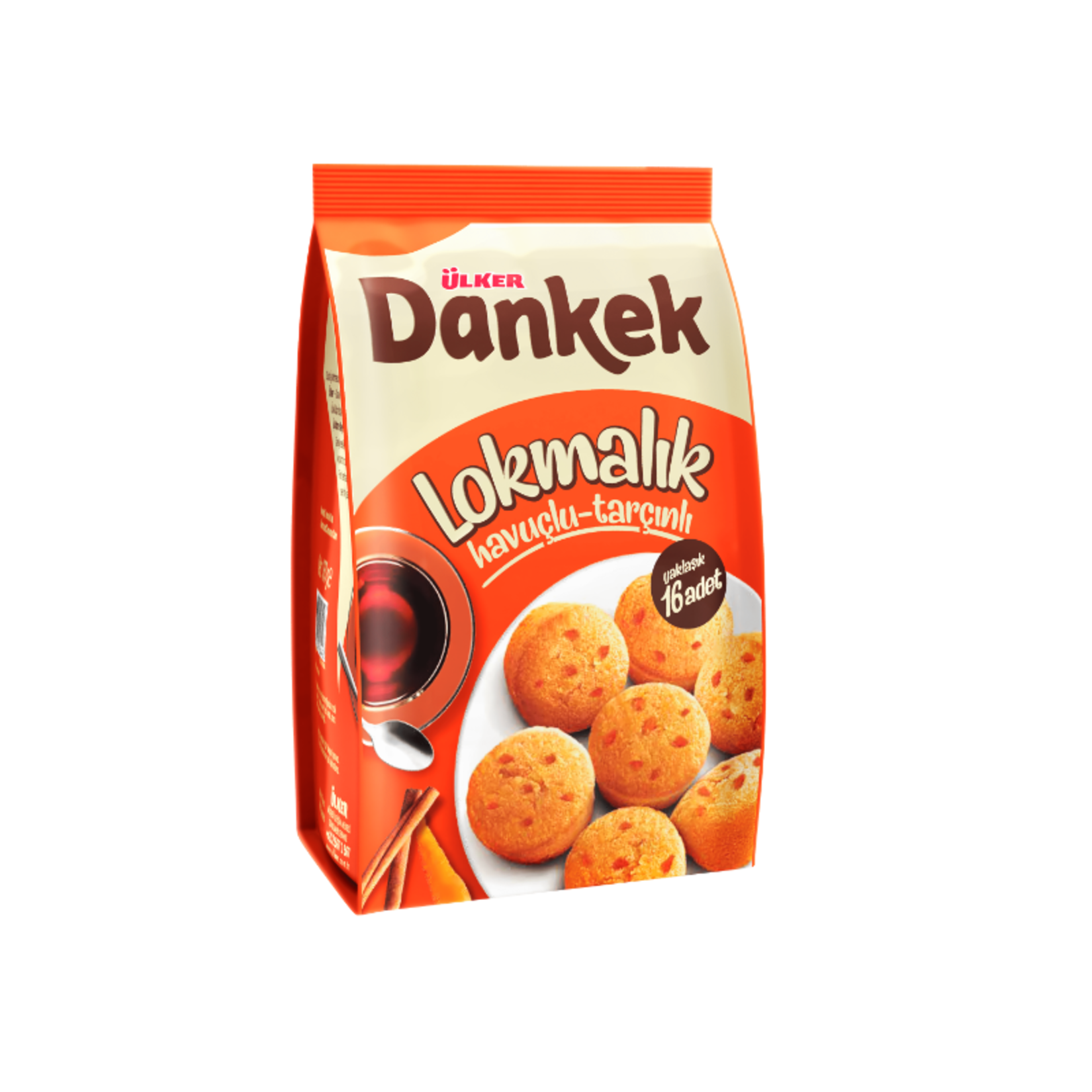 Ülker Dankek Lokmalık Havuçlu Tarçınlı 160 Gr