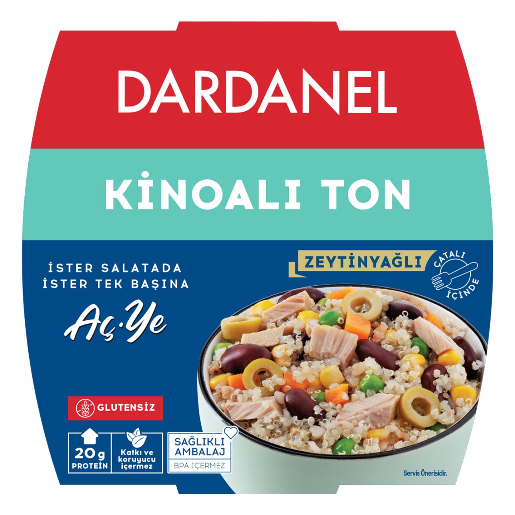 Dardanel Kinoalı Ton Aç-Ye 160 Gr