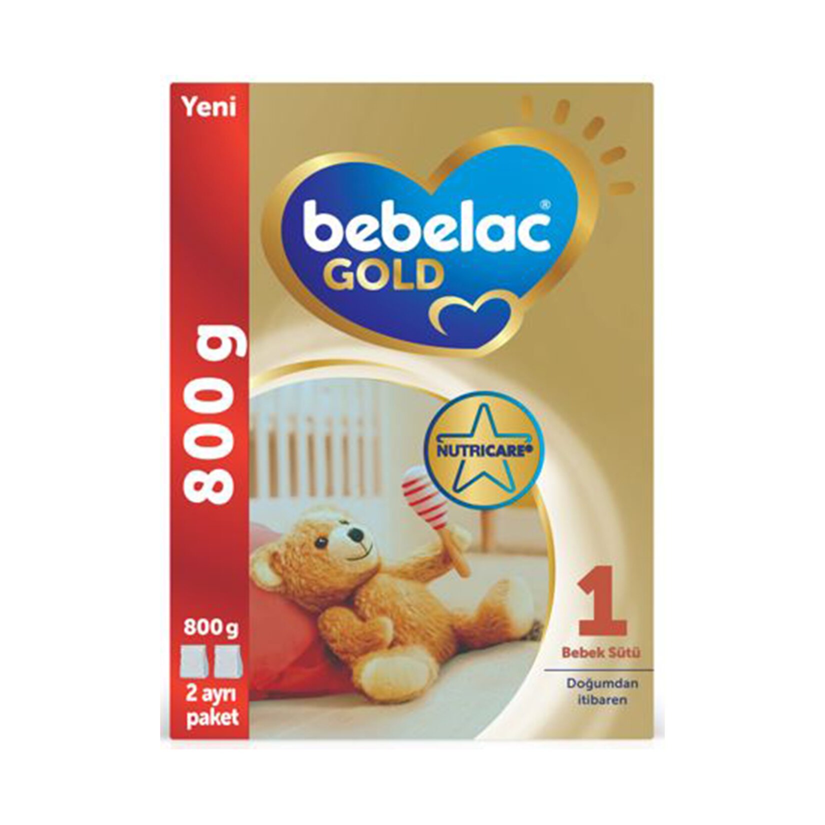 Bebelac Gold Bebek Devam Sütü 1 - 800 Gr