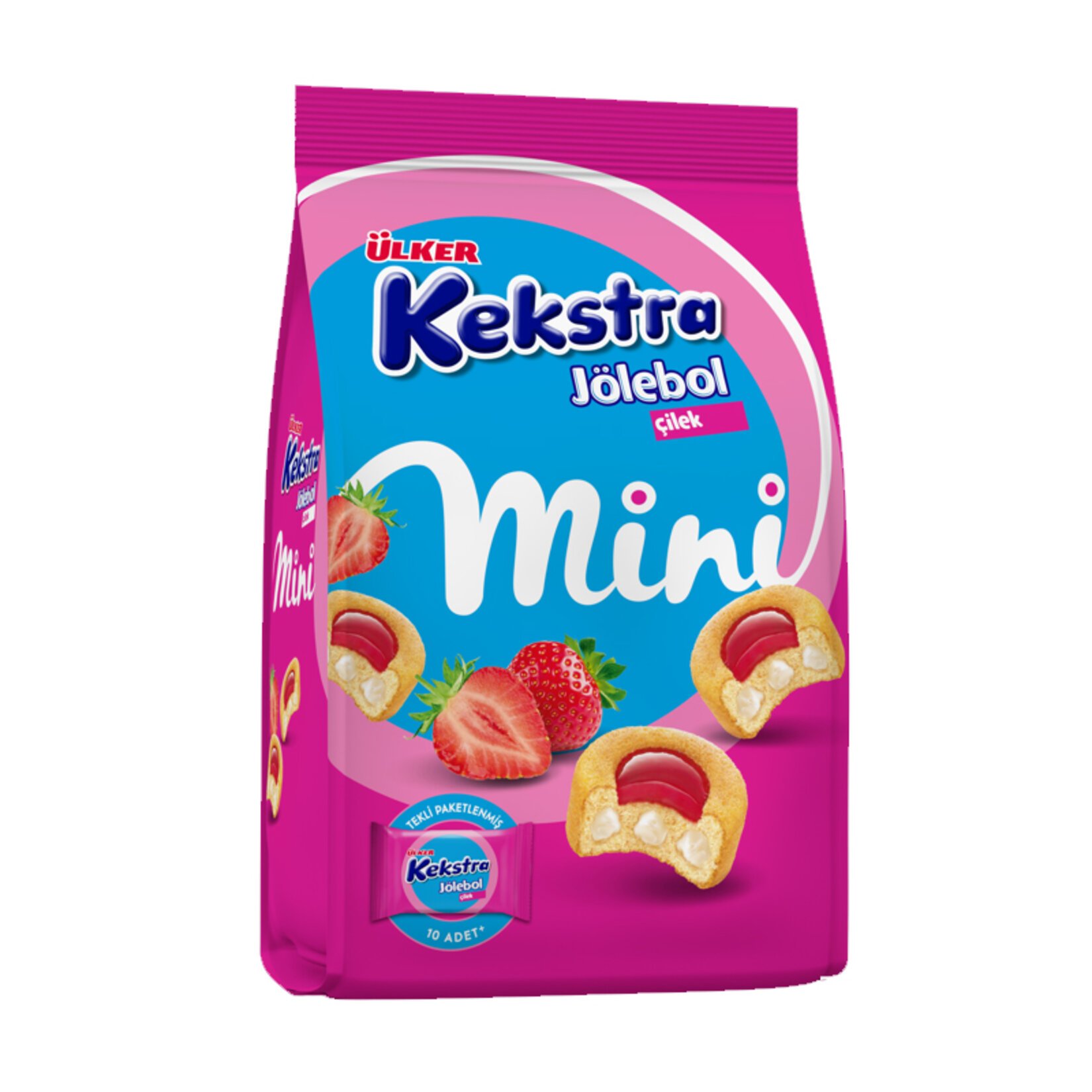 Ülker Kekstra Mini Çilekli 150 Gr