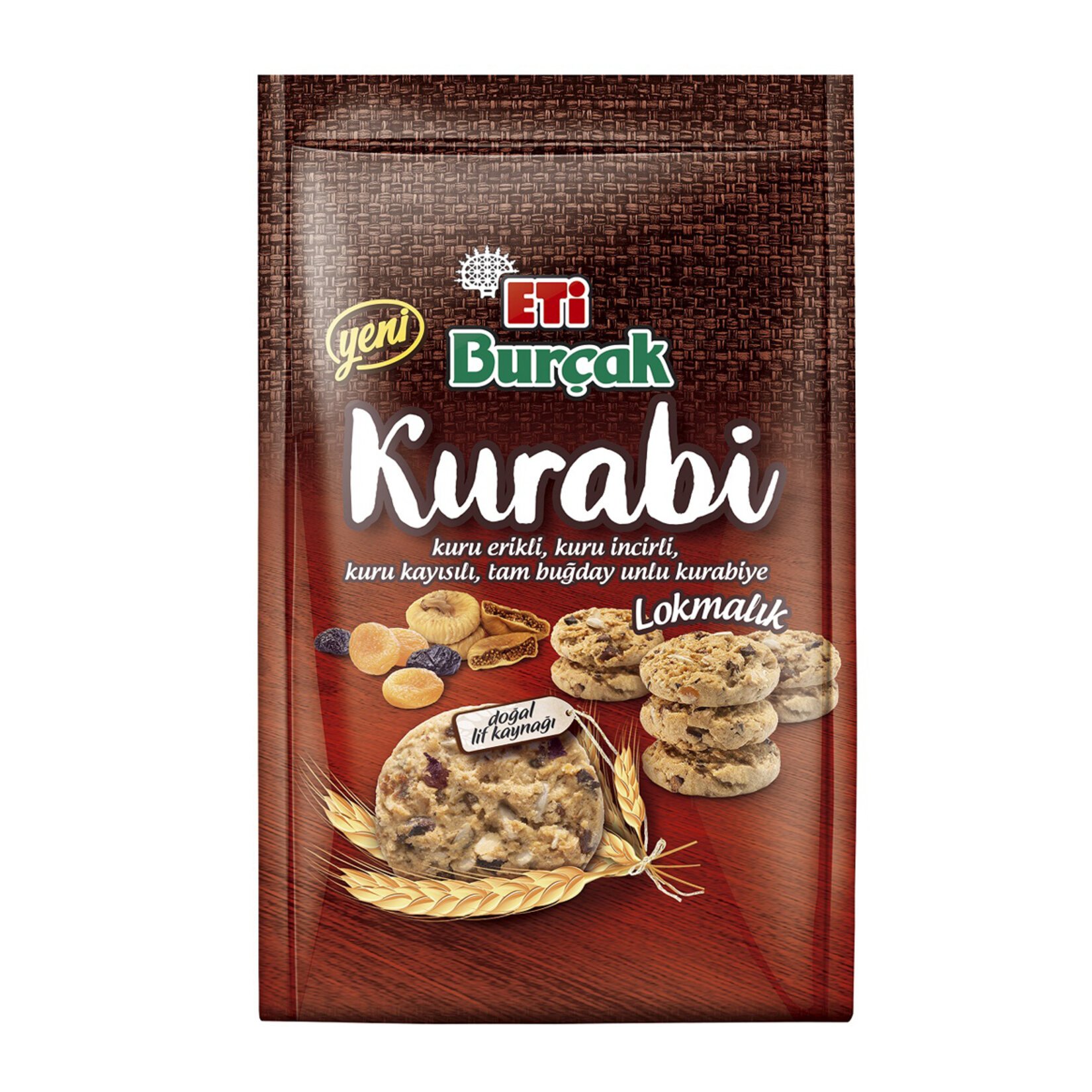 Eti Burçak Kuru Meyveli Kurabi Lokmalık 150 Gr