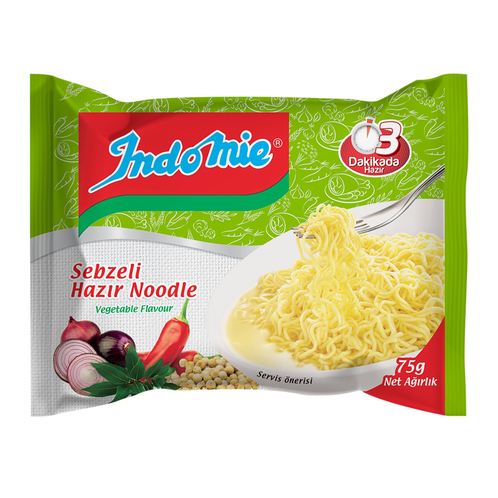 Indomie Sebzeli Noodle 75 Gr