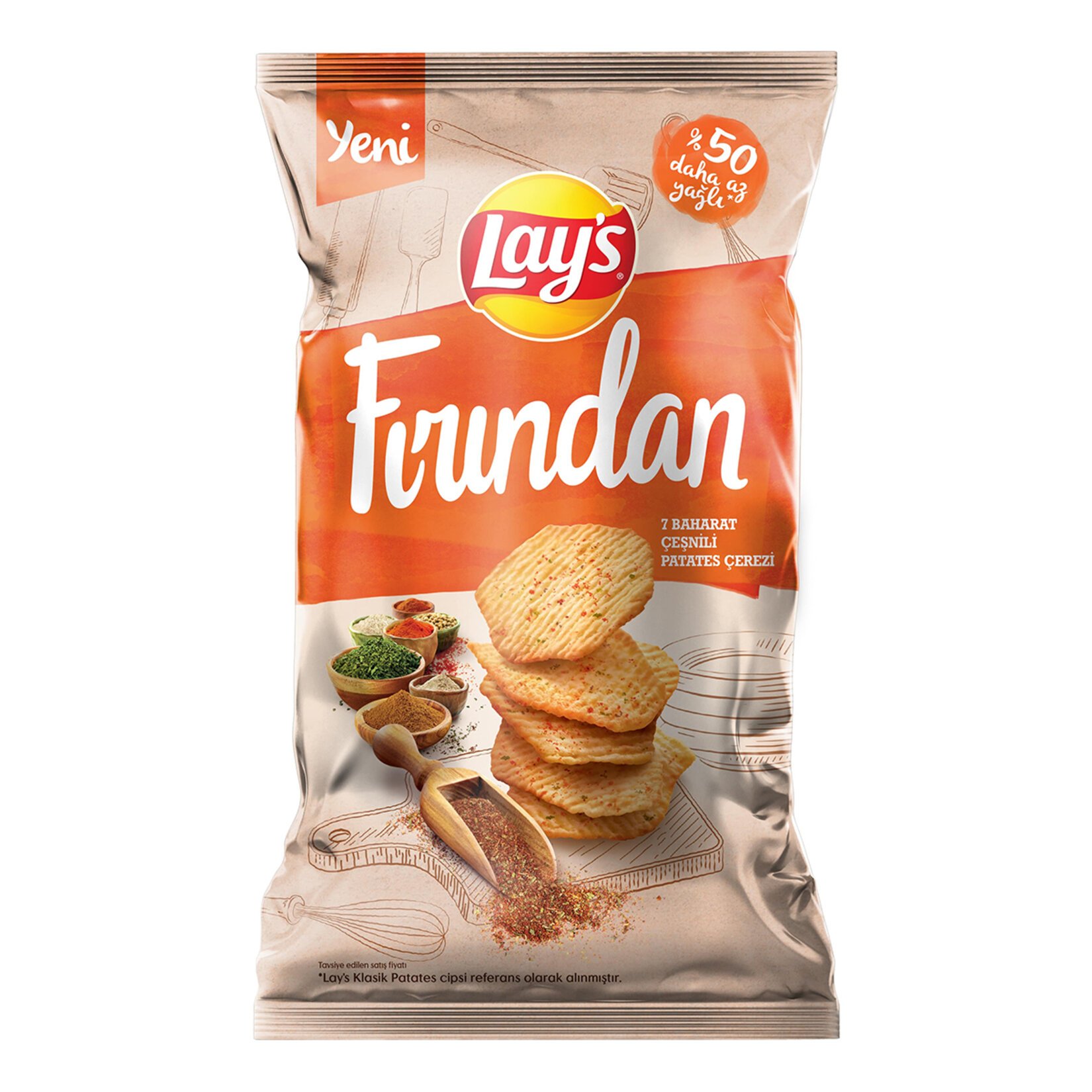 Lays Fırından 7 Baharat 96 Gr