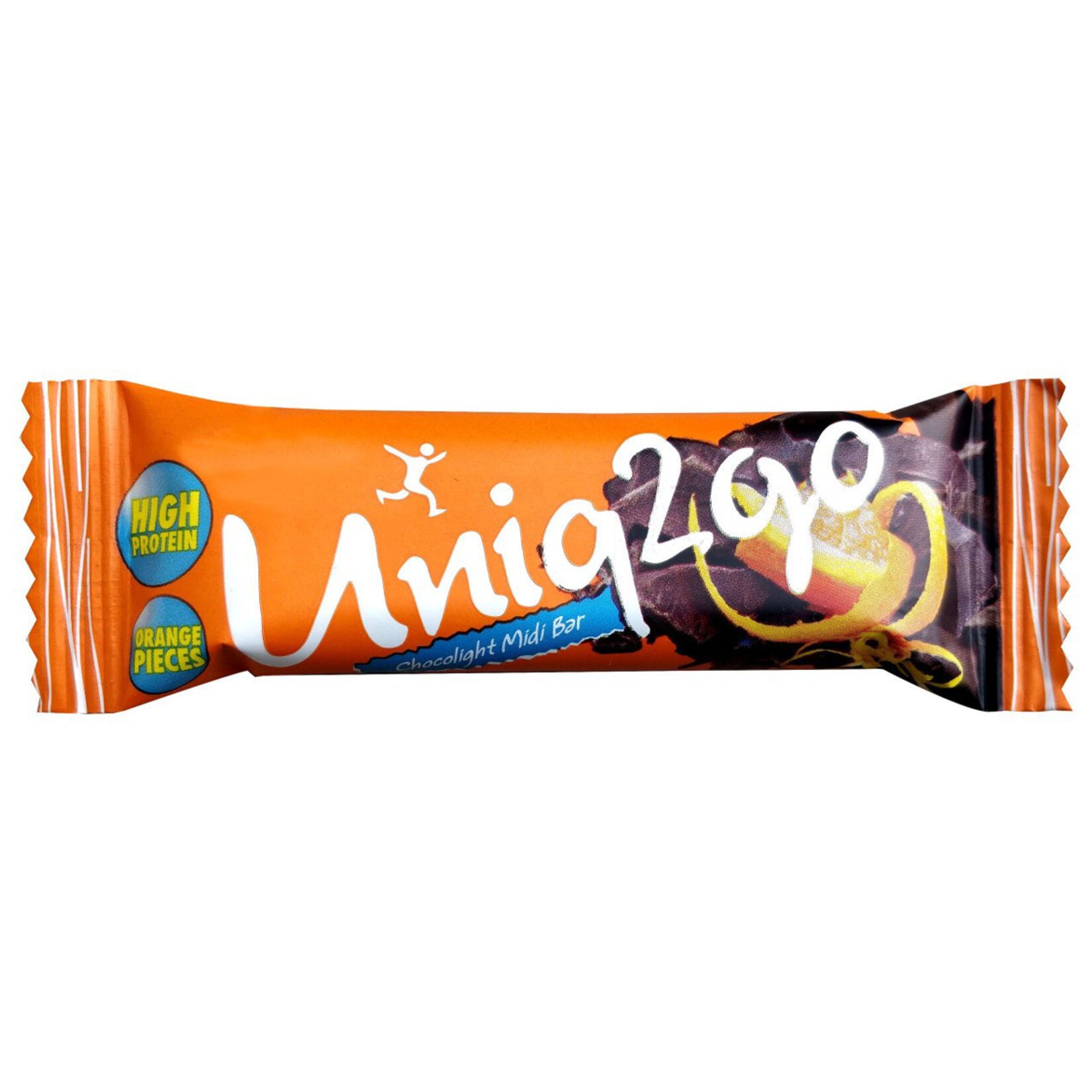 Uniq2go Chocolight Portakallı Ve Proteinli Bar 40 Gr