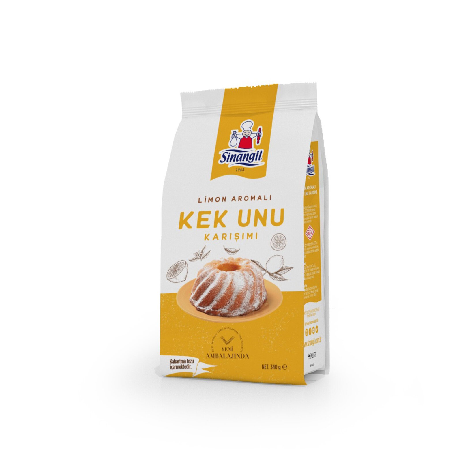 Sinangil Kek Unu Limonlu 340 Gr