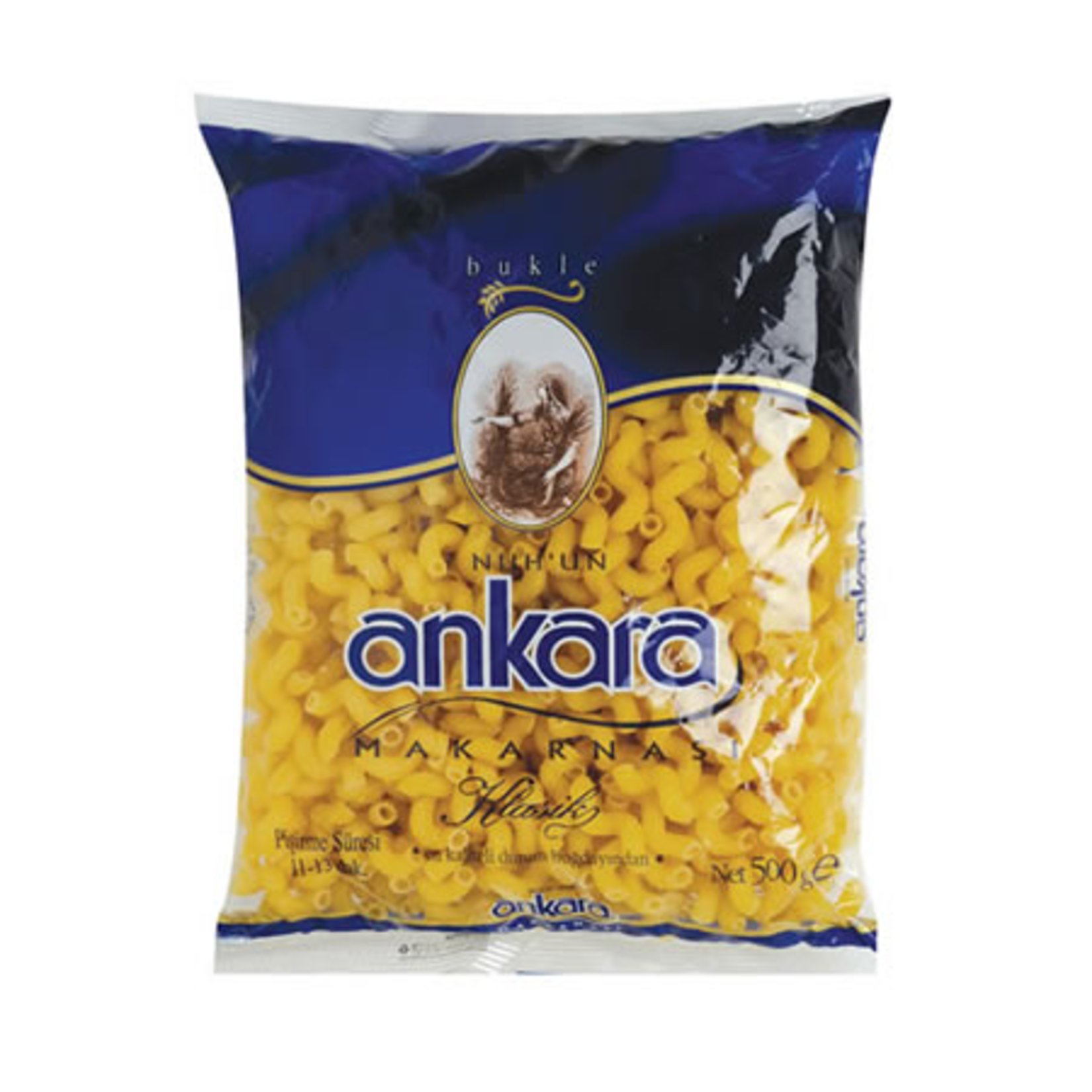 Nuhun Ankara Bukle Makarna 500 Gr