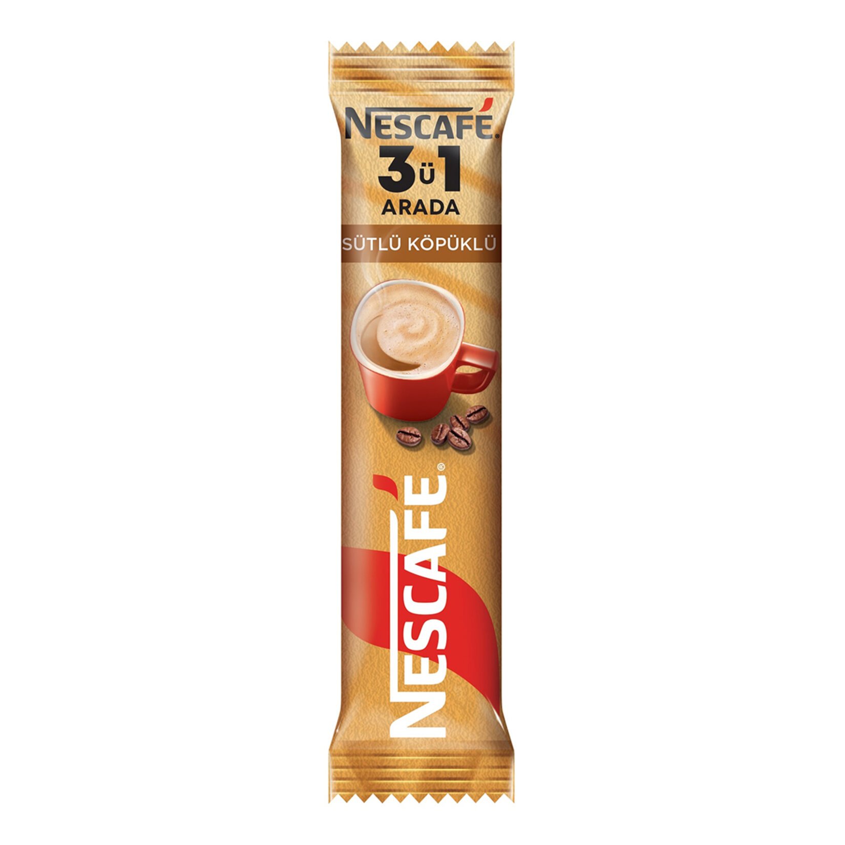 Nescafe 3ü 1 Arada Sütlü Köpüklü 17.4 Gr 4*lü