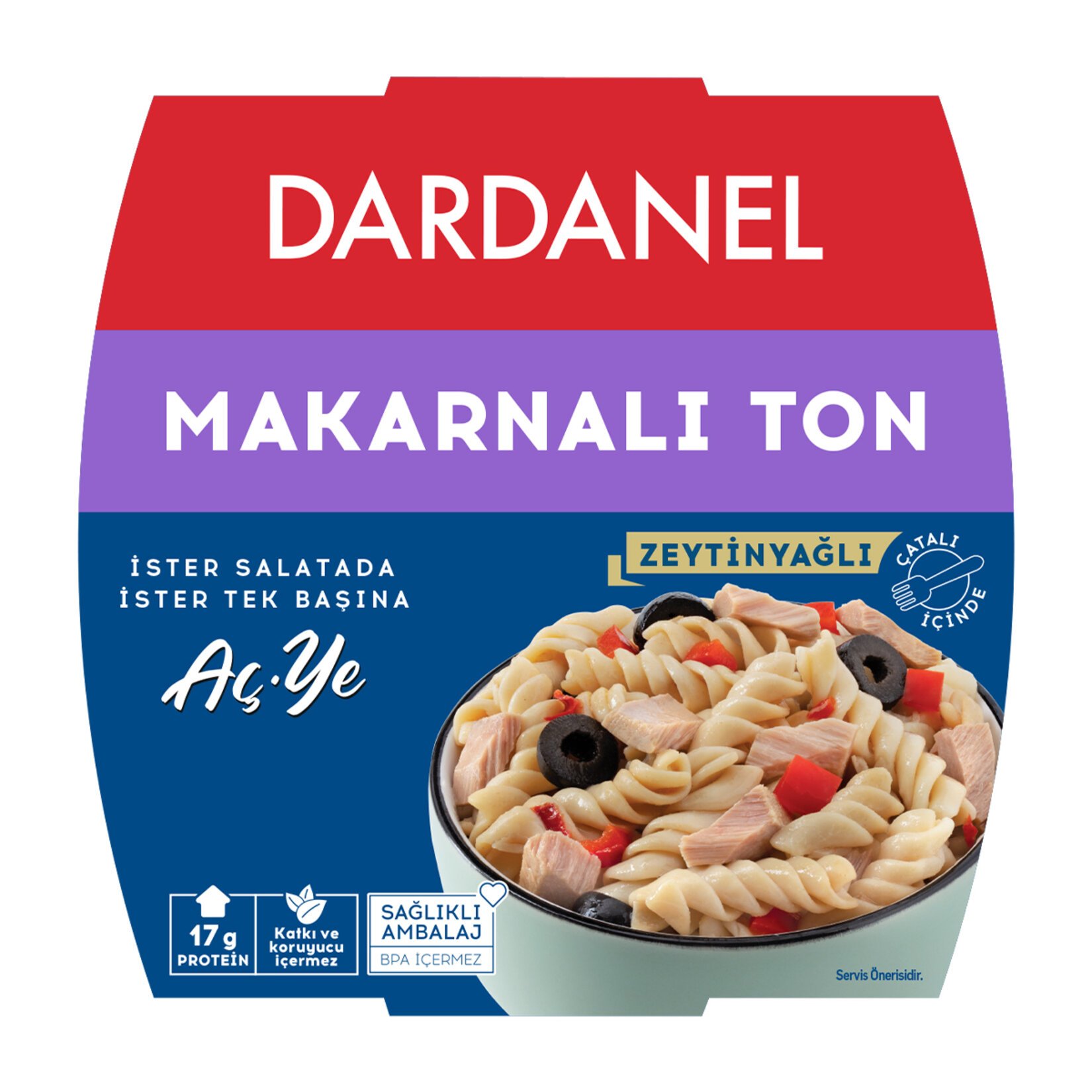 Dardanel Makarnalı Ton Aç-Ye 160 Gr