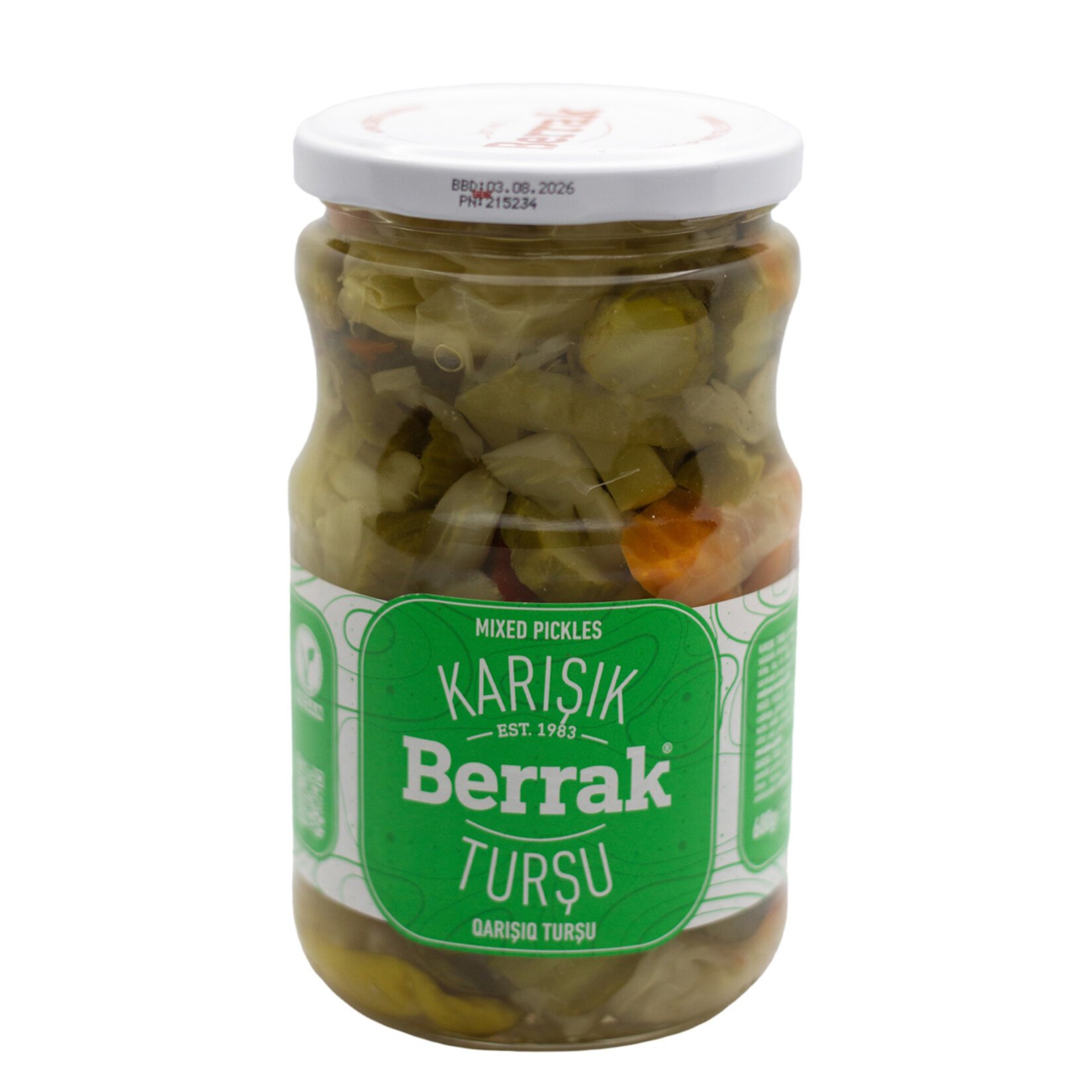 Berrak Karışık Turşu 680 Gr