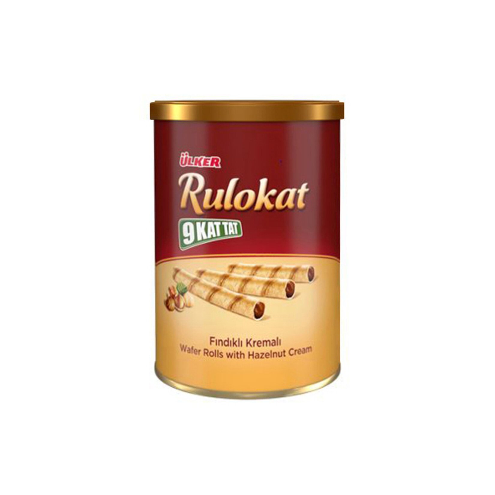 9 Kat Tat Rulokat Fındıklı Rulo Gofret 170G