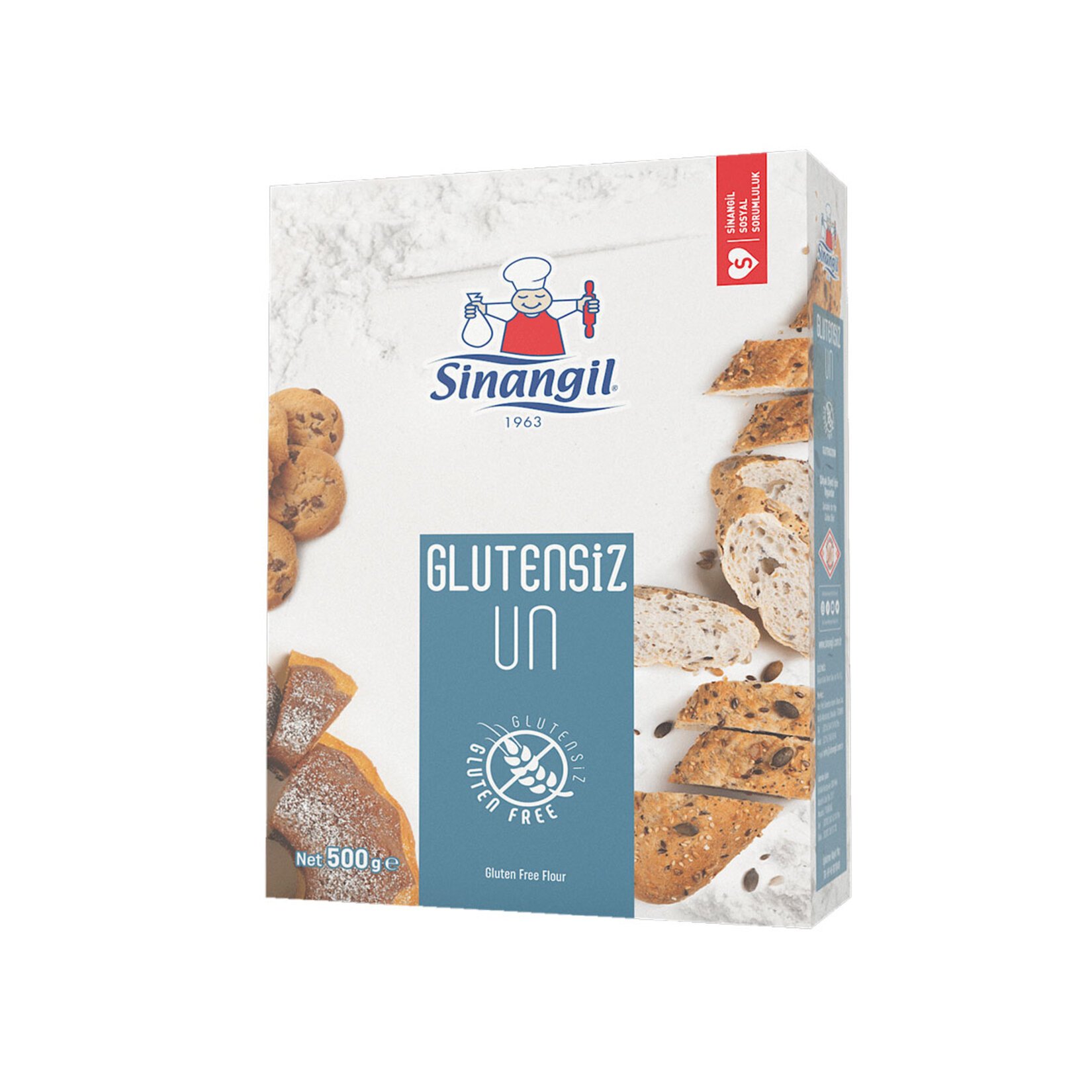 Sinangil Glutensiz Un 500 Gr