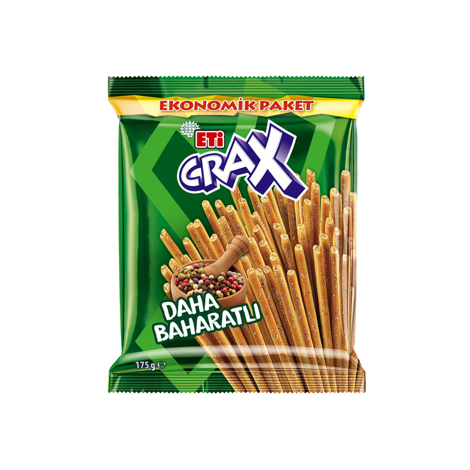 Eti Crax Baharatlı Çubuk Kraker 175 g