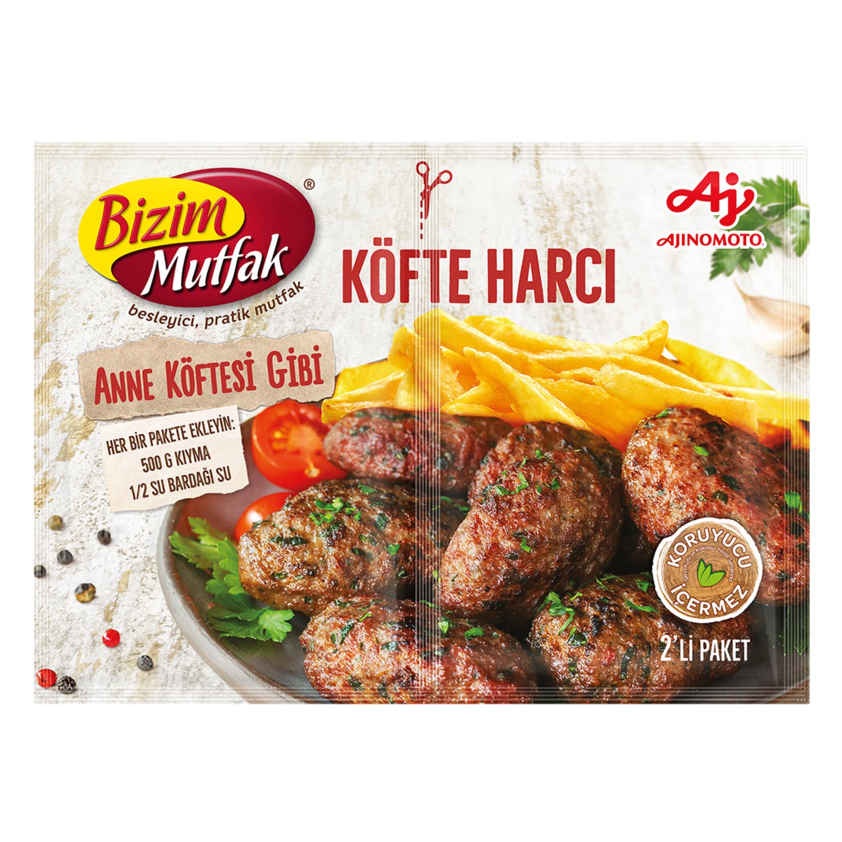 Bizim Mutfak Köfte Harcı 2Li Paket 85 Gr