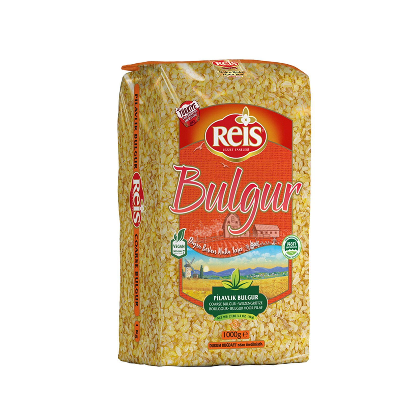 Reis Pilavlık Bulgur 1 Kg