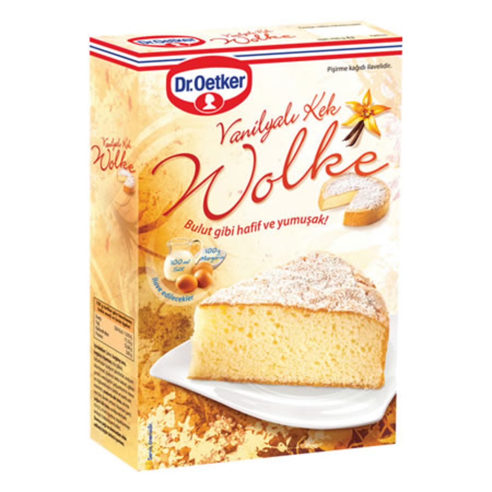 Dr.Oetker Wolke Vanilyalı Kek Karışımı 430 Gr