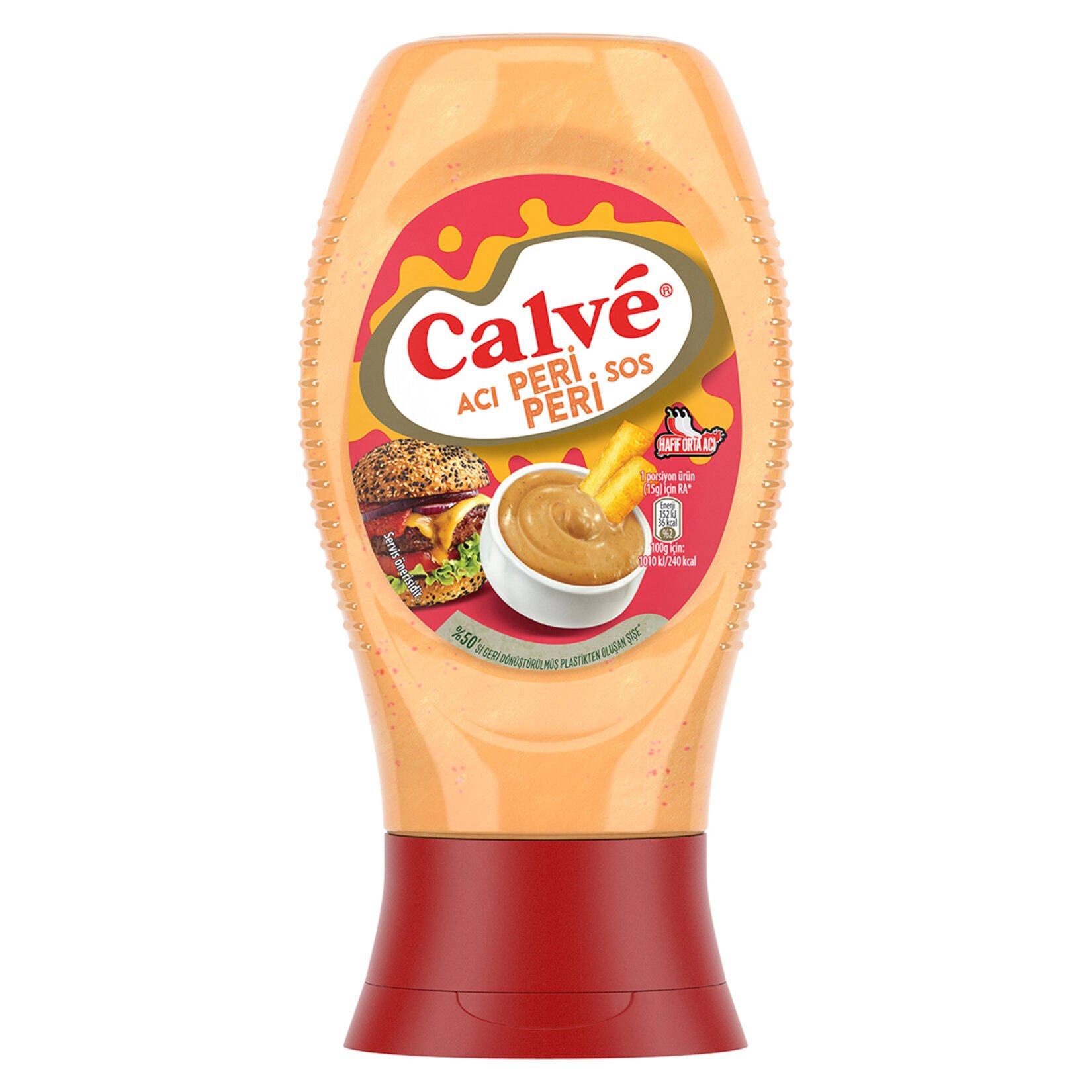 Calve Acı Peri Peri Sos 245 Gr