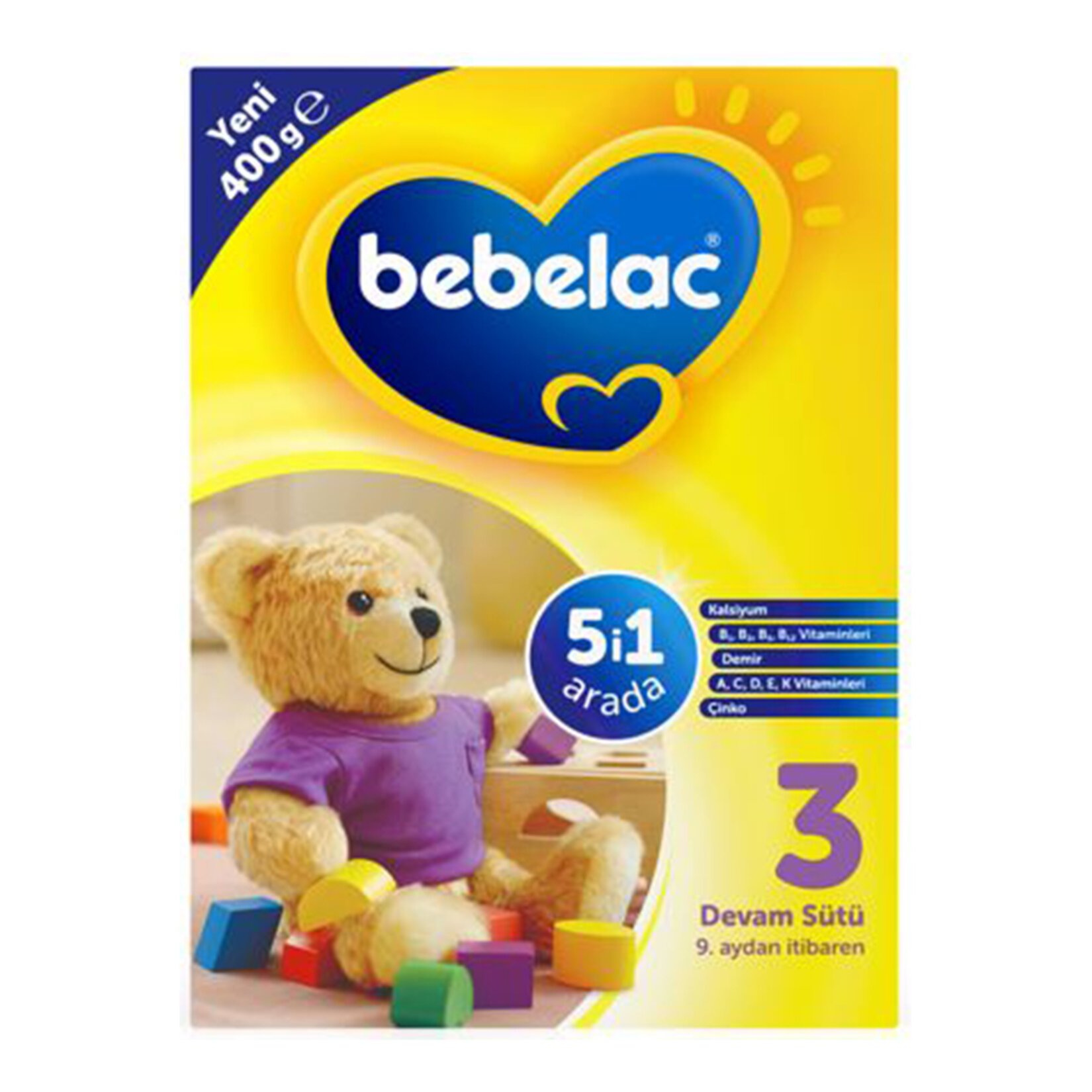 Bebelac Devam Sütü 3 400 Gr