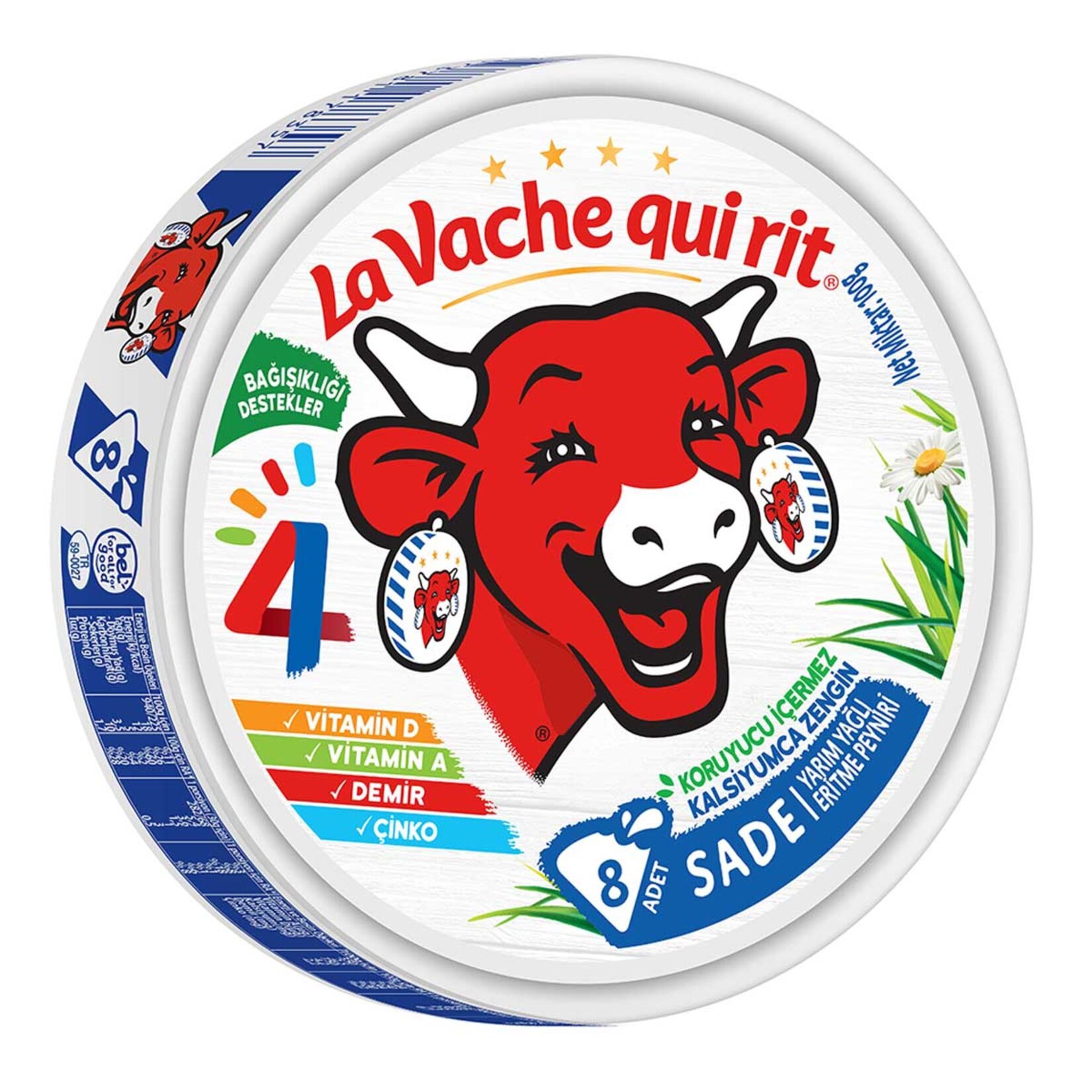 La Vache Qui Rit Üçgen Peynir 8li 100 G