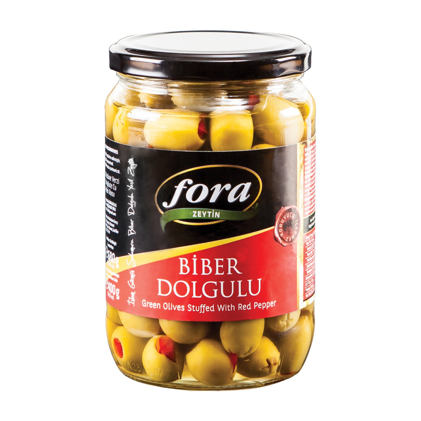 Fora Koktely Biberli Yeşil Zeytin 400 G