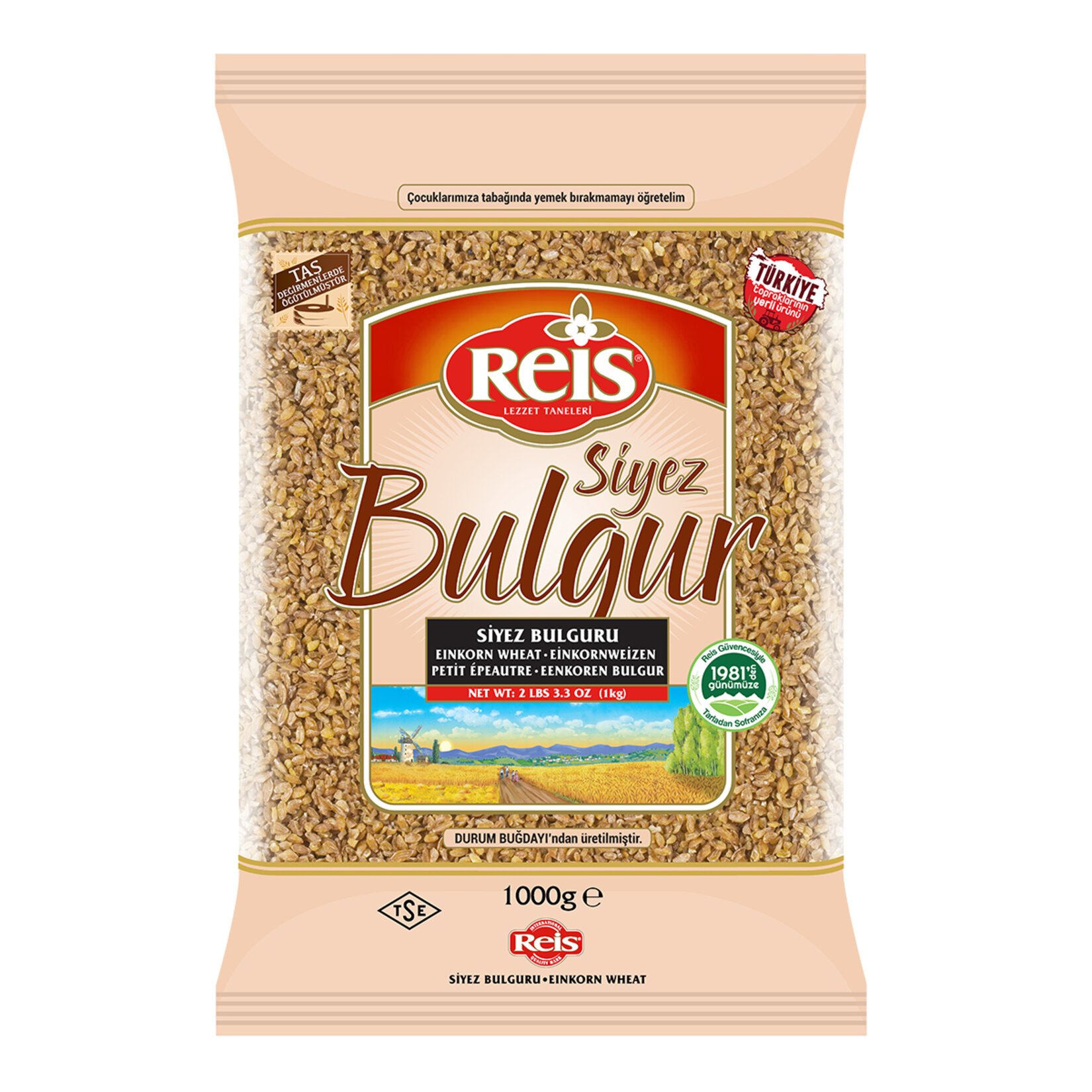 Reis Siyez Bulgur 1Kg