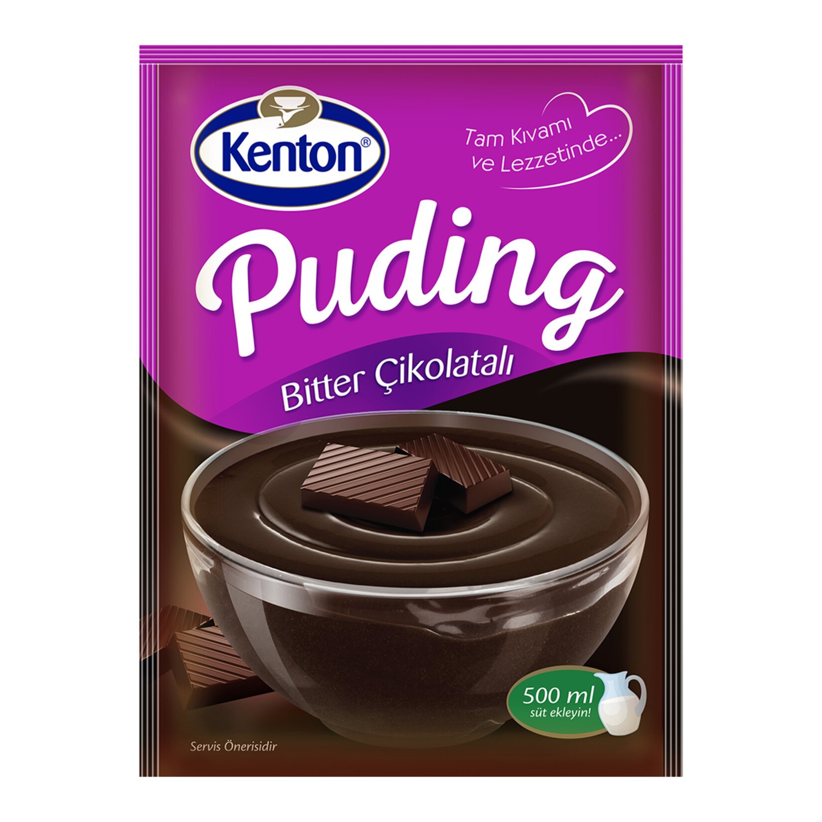 Kenton Puding Çikolata Aşkı Bitter Çikolatalı 100 Gr