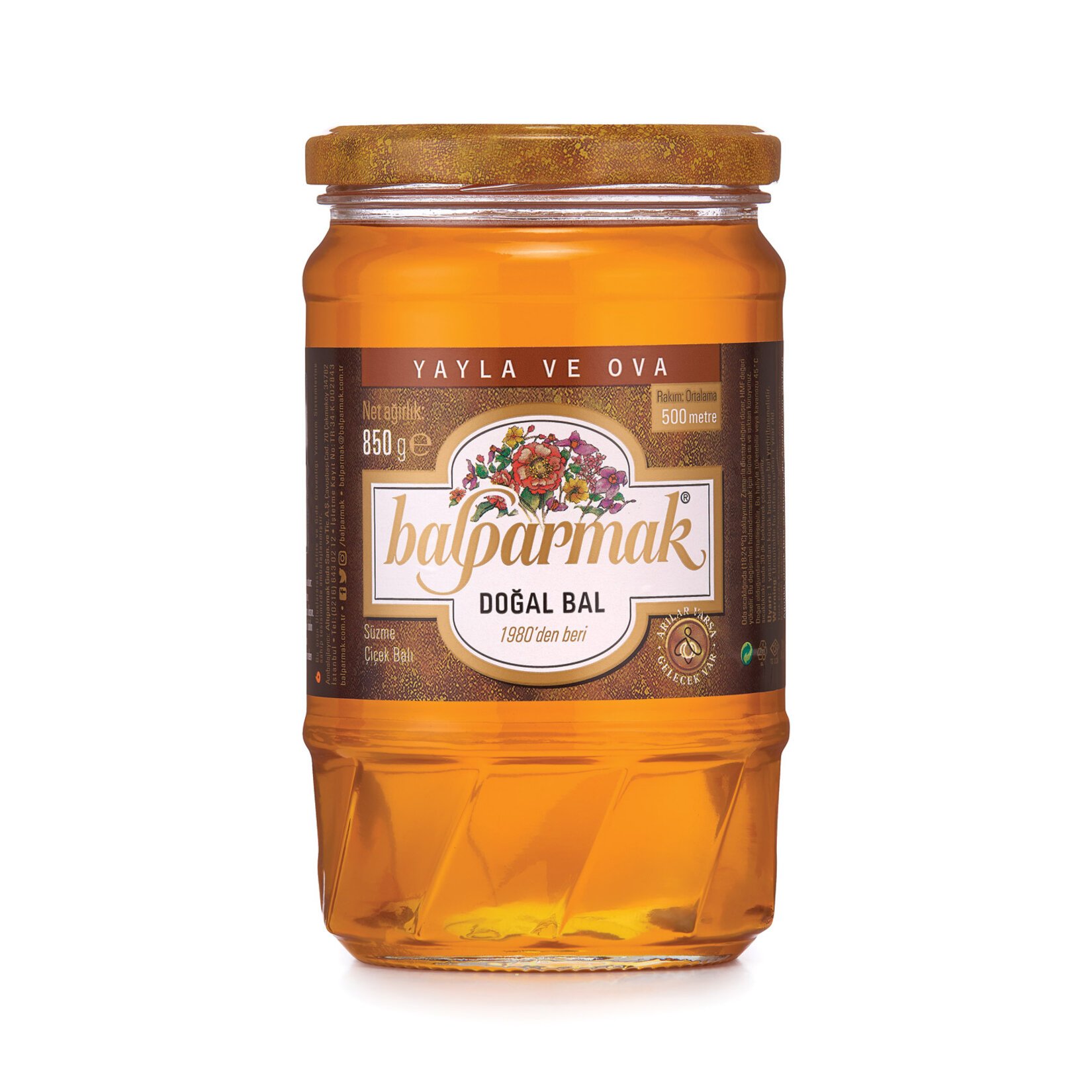 Balparmak Yayla ve Ova Çiçek Balı 850 G