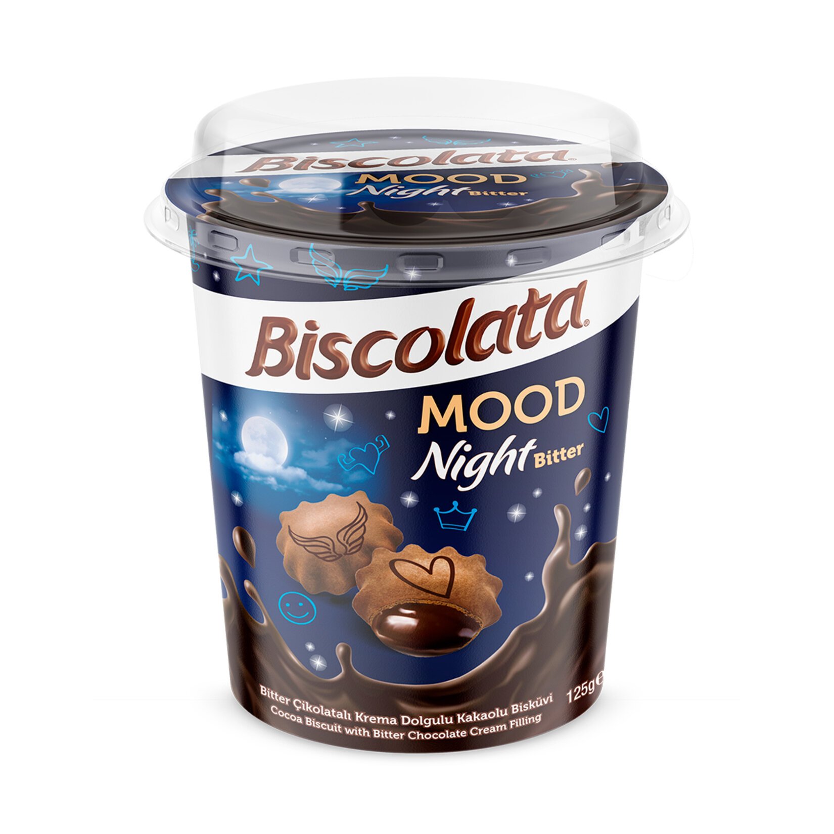 Biscolata Mood Bitter 125 Gr