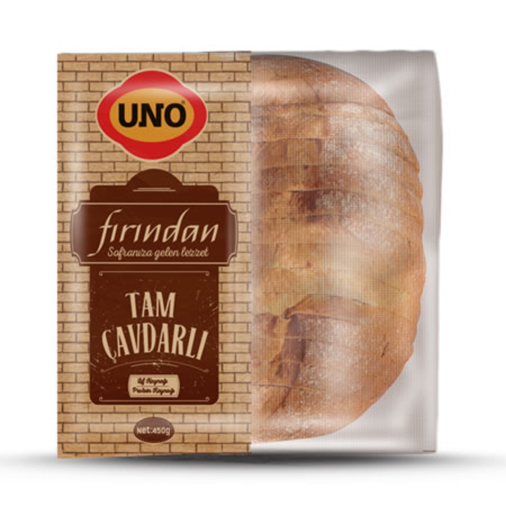 Uno Fırından Çavdar Ekmeği 450 Gr