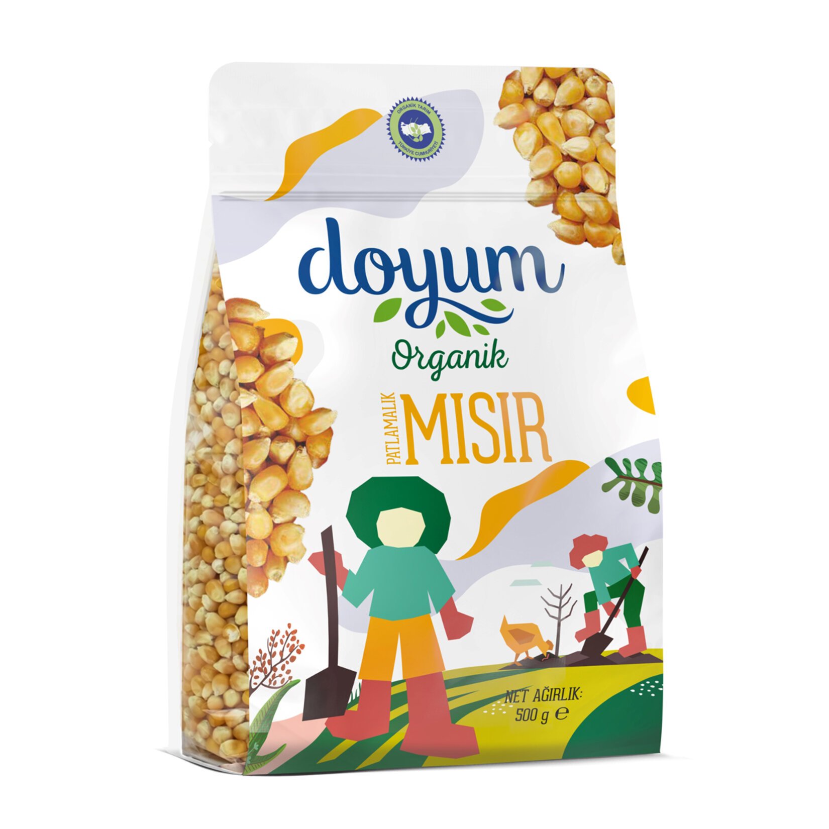 Doyum Organik Patlamalık Mısır 500 Gr