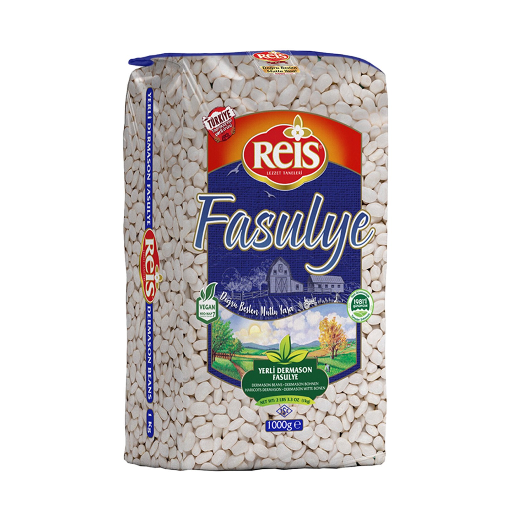 Reis Dermason Fasulye 1 Kg